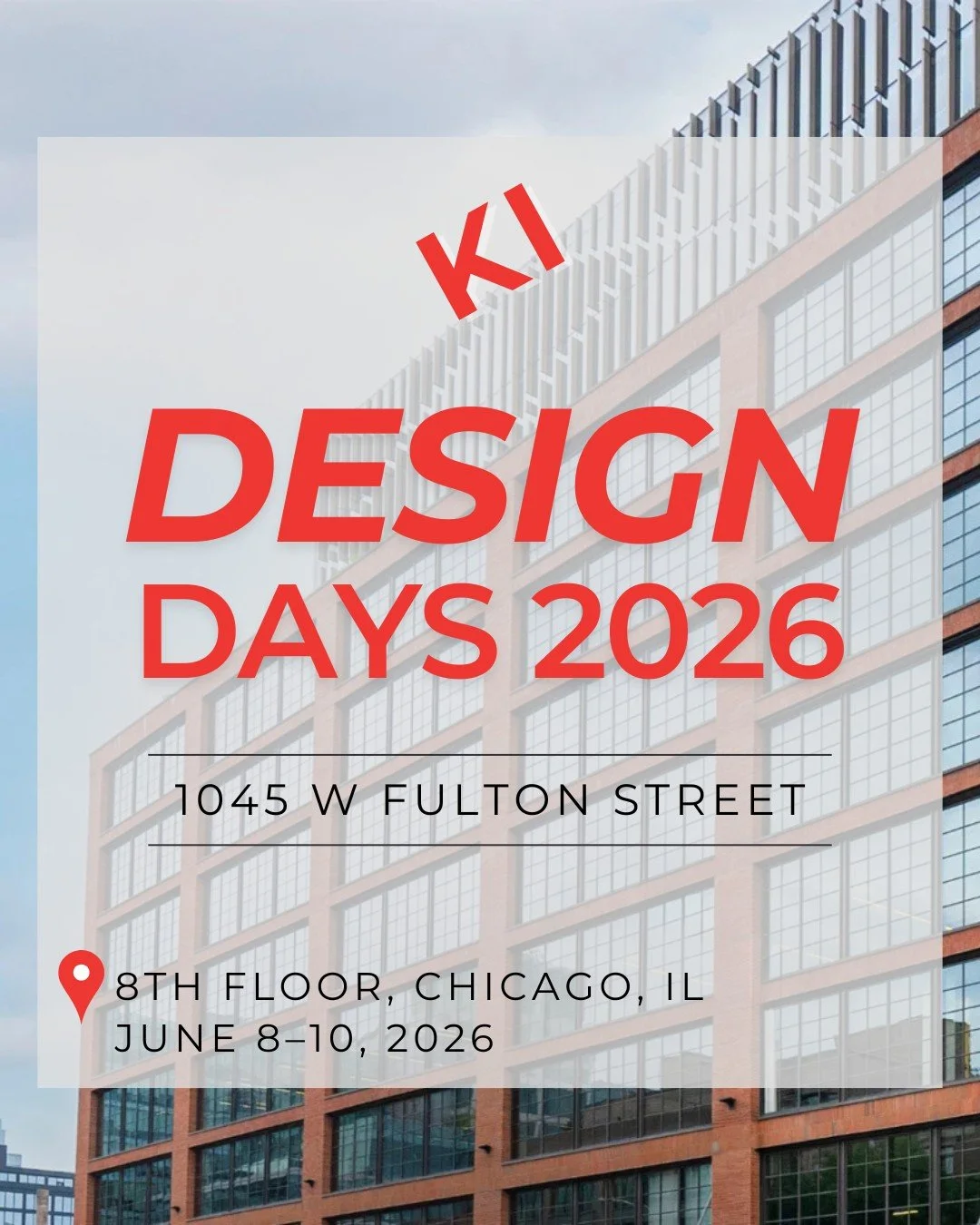 Step into a new era of design in Chicago 📍 @kifurniture is now part of the @explorefultonmarket design corridor!

The new KI Inspiration Center balances structure and surprise, precision and play, reflecting how they work, learn, and heal today whil