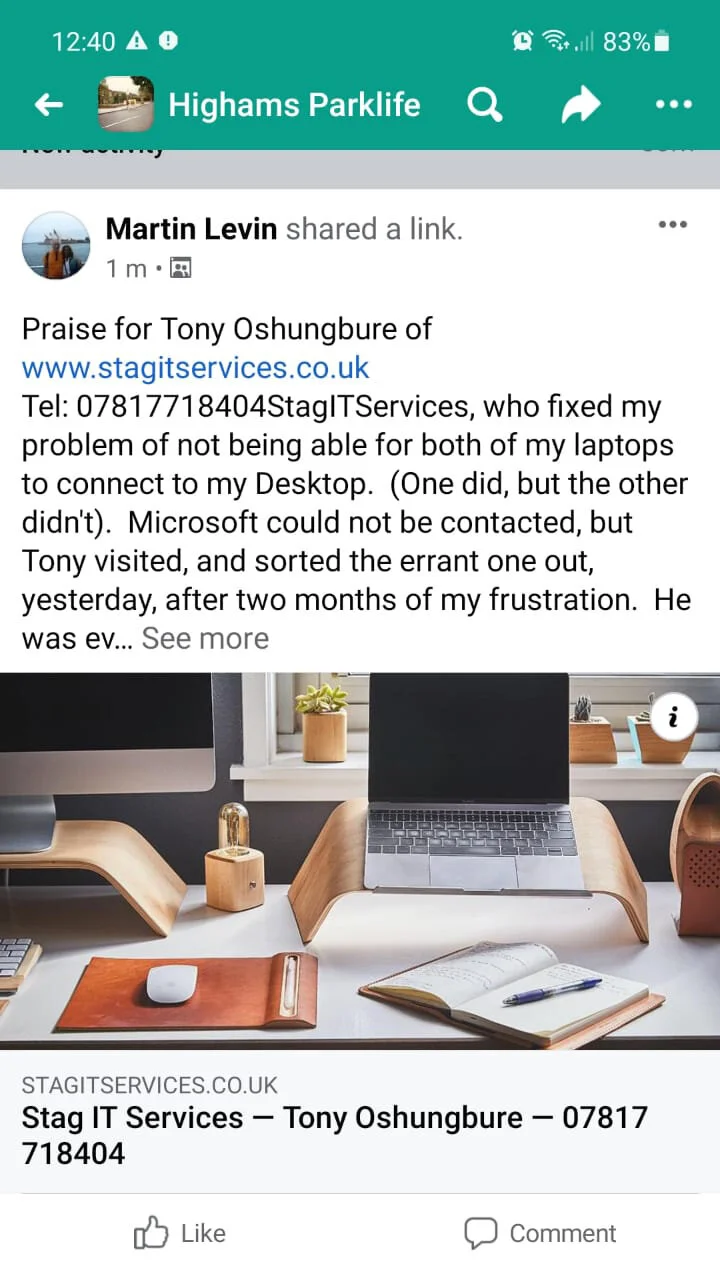 Martin Levin Facebook Testimonial.jpeg