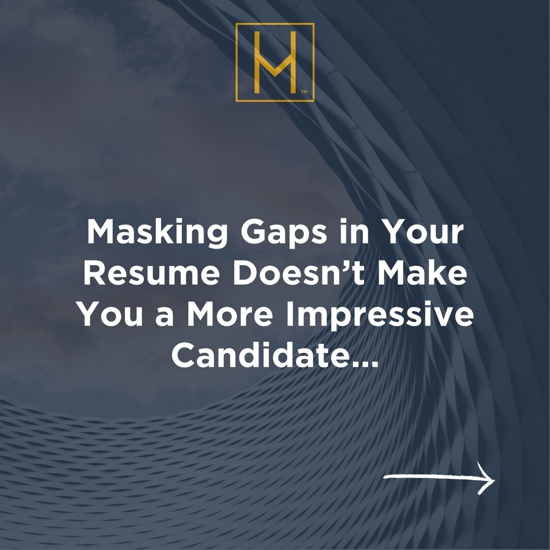 Unpopular Opinion: Masking gaps in your resume doesn't make you more impressive &ndash; it suggests to employers that you're okay with dishonesty and deception. 🚫📝 Embrace your career journey, gaps and all. It's your authenticity and how you've gro