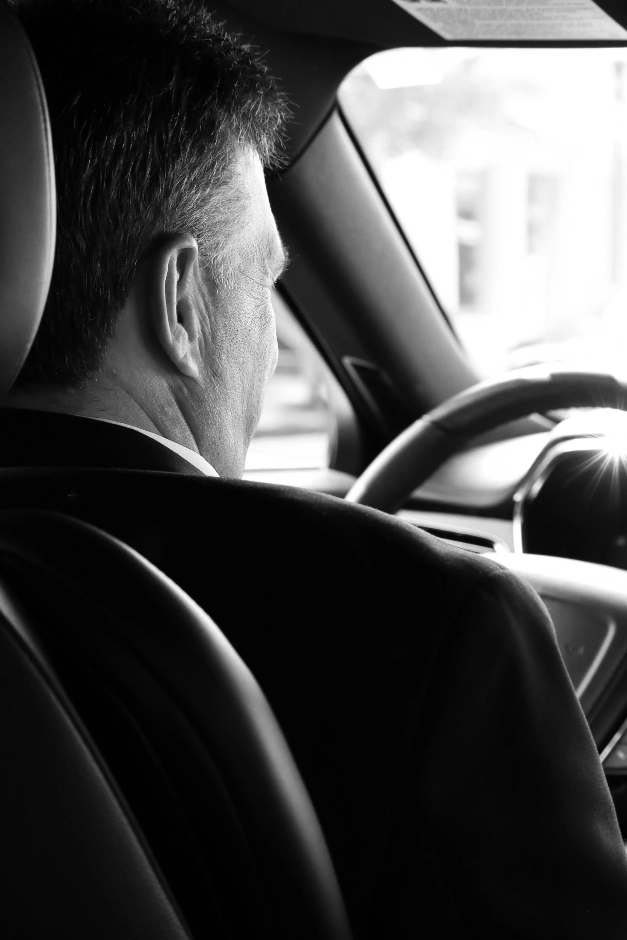 chauffer driving