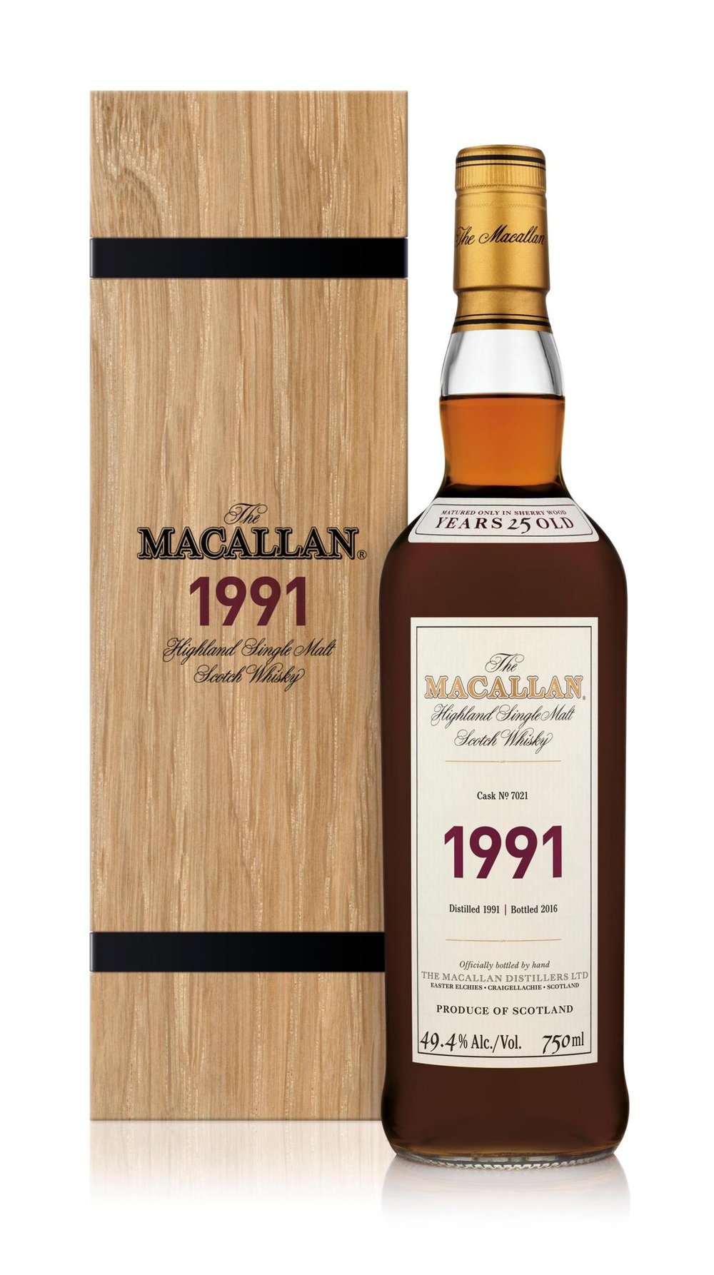 Glenmorangie Grand Vintage 1991 Highland Single Malt Scotch Whisky