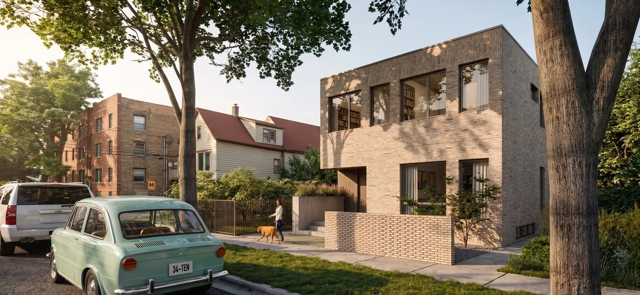 work in progress: Hamilton house