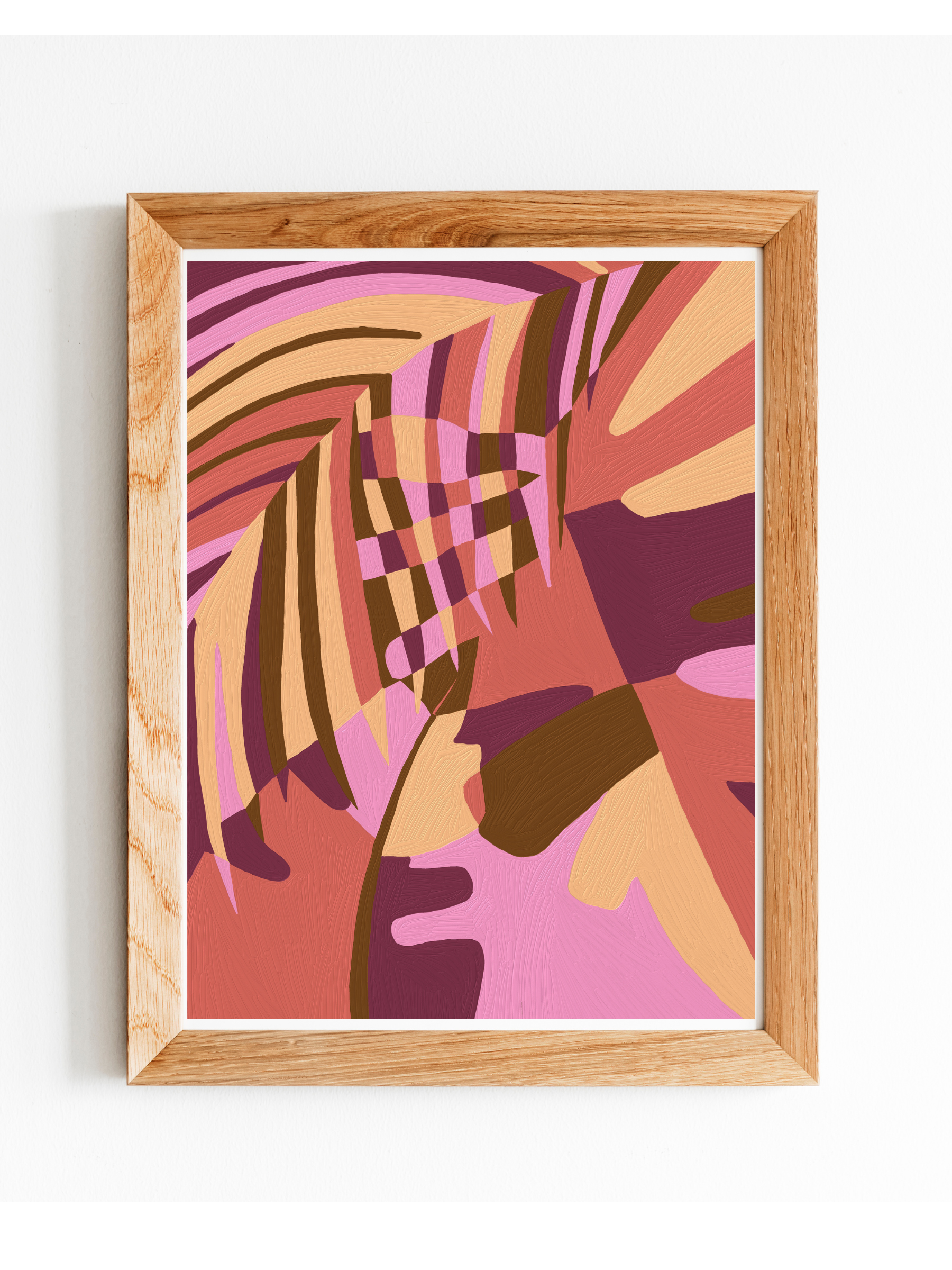 'Heatwave Haze' print