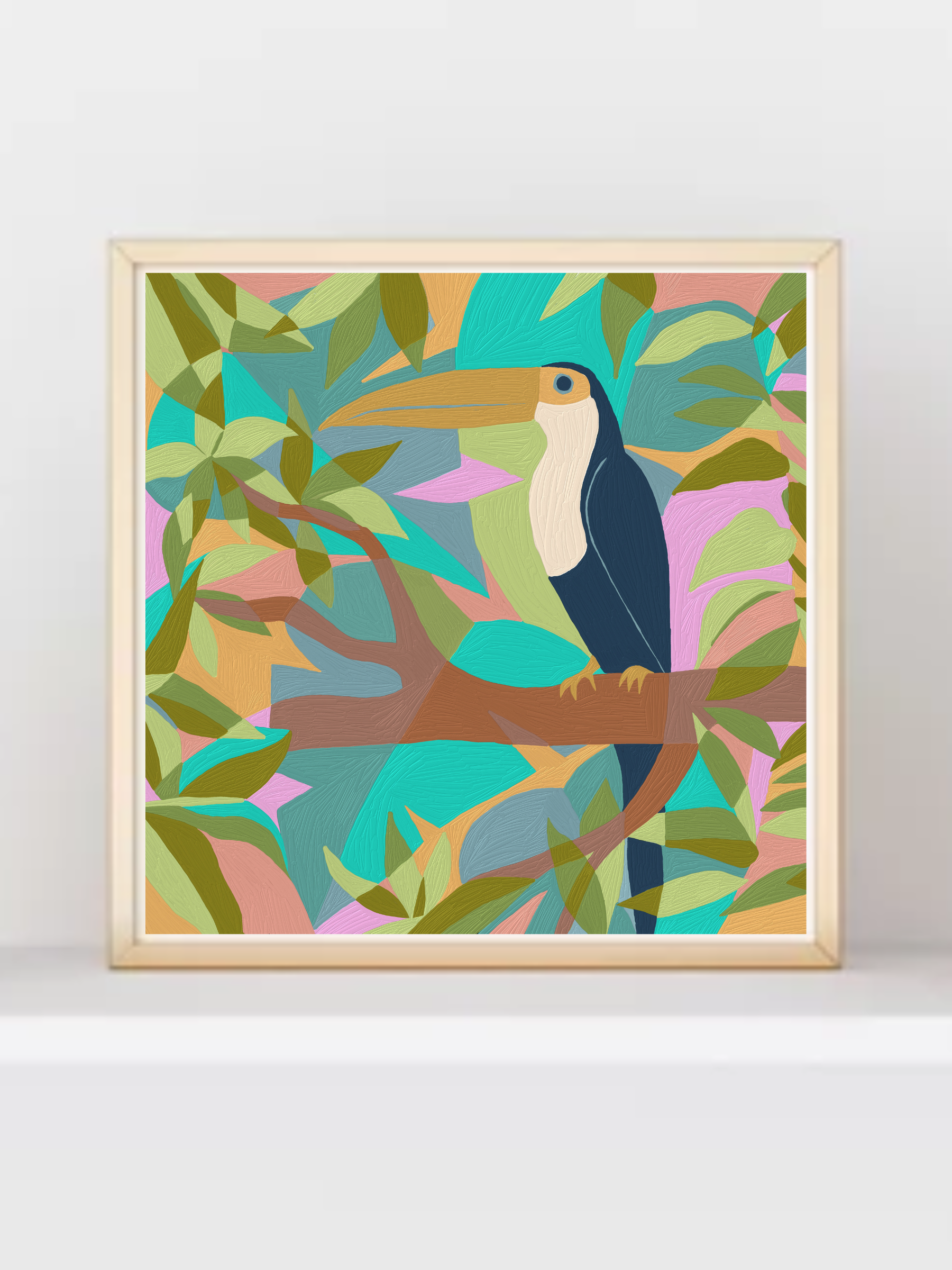 'Perched in Paradise' print