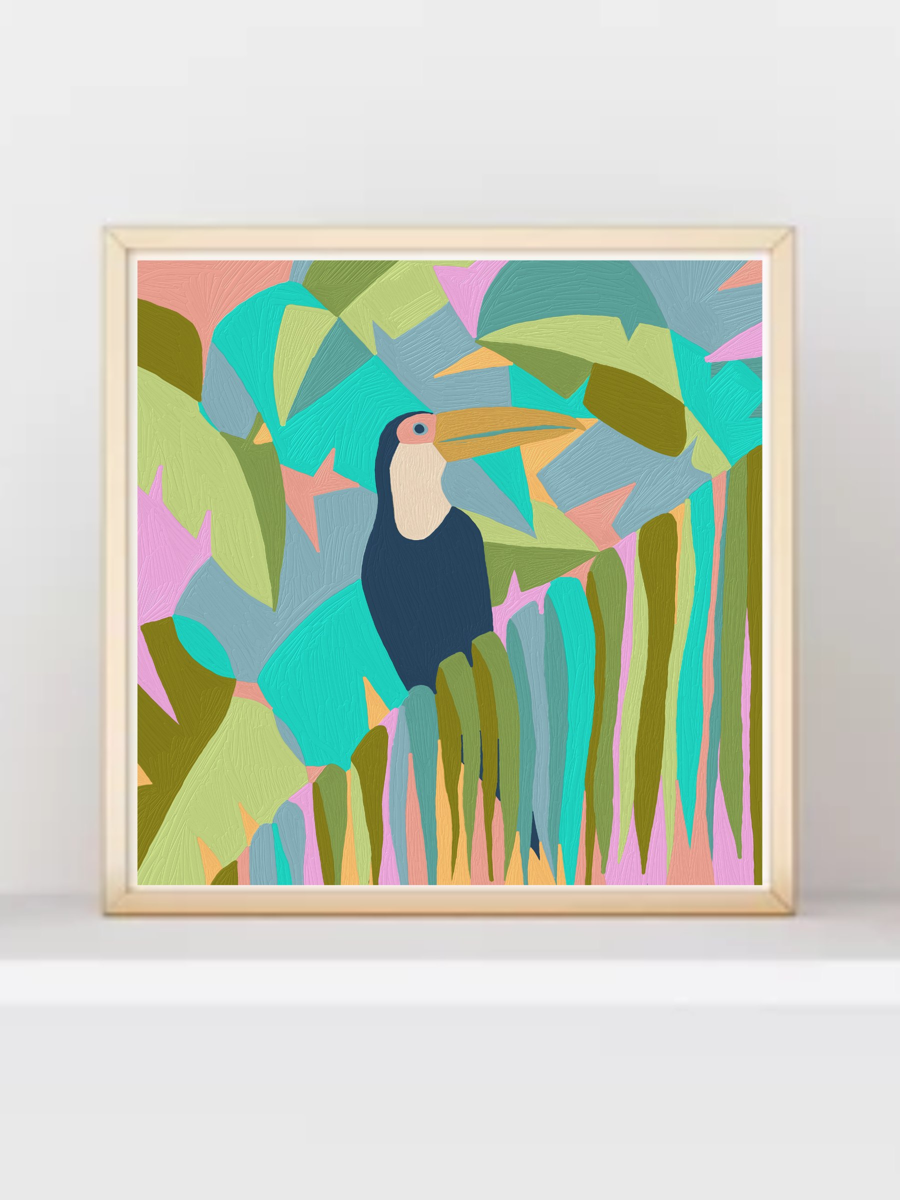 'Toucan Delight' print