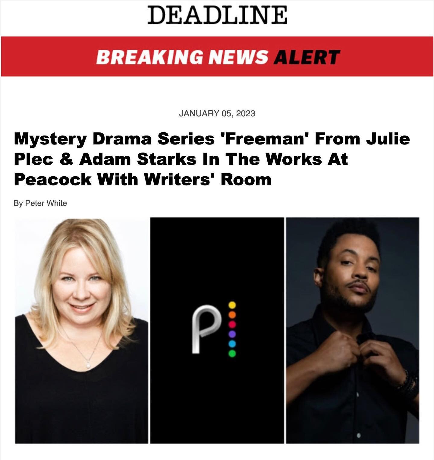 We are thrilled to be working with the amazing and talented #AdamStarks on #FREEMAN at Peacock!

Freeman follows a family, which moves to a small, picturesque town in Georgia after acquiring a lucrative inheritance, including the mysterious house kno