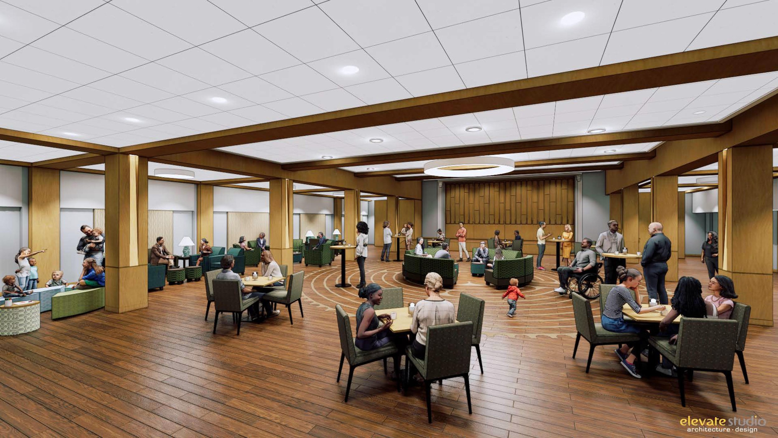 Social Hall (Fellowship View)