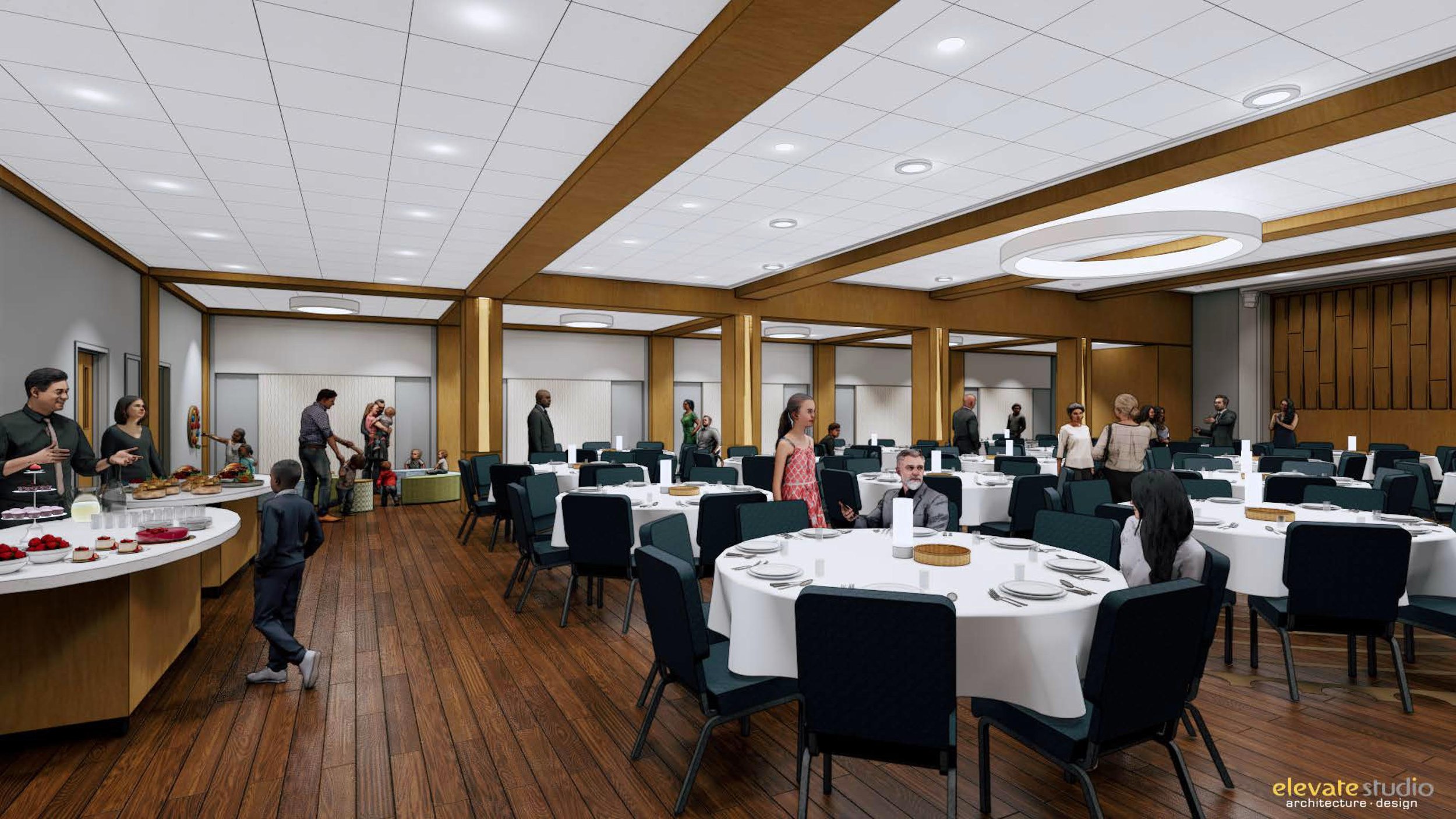 Social Hall (Dining View)
