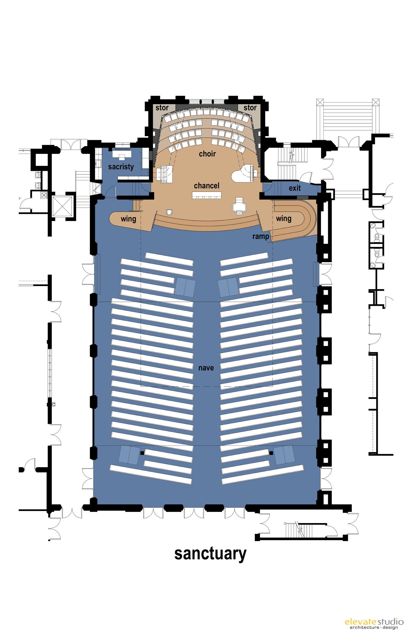 Sanctuary (Floor Plan)