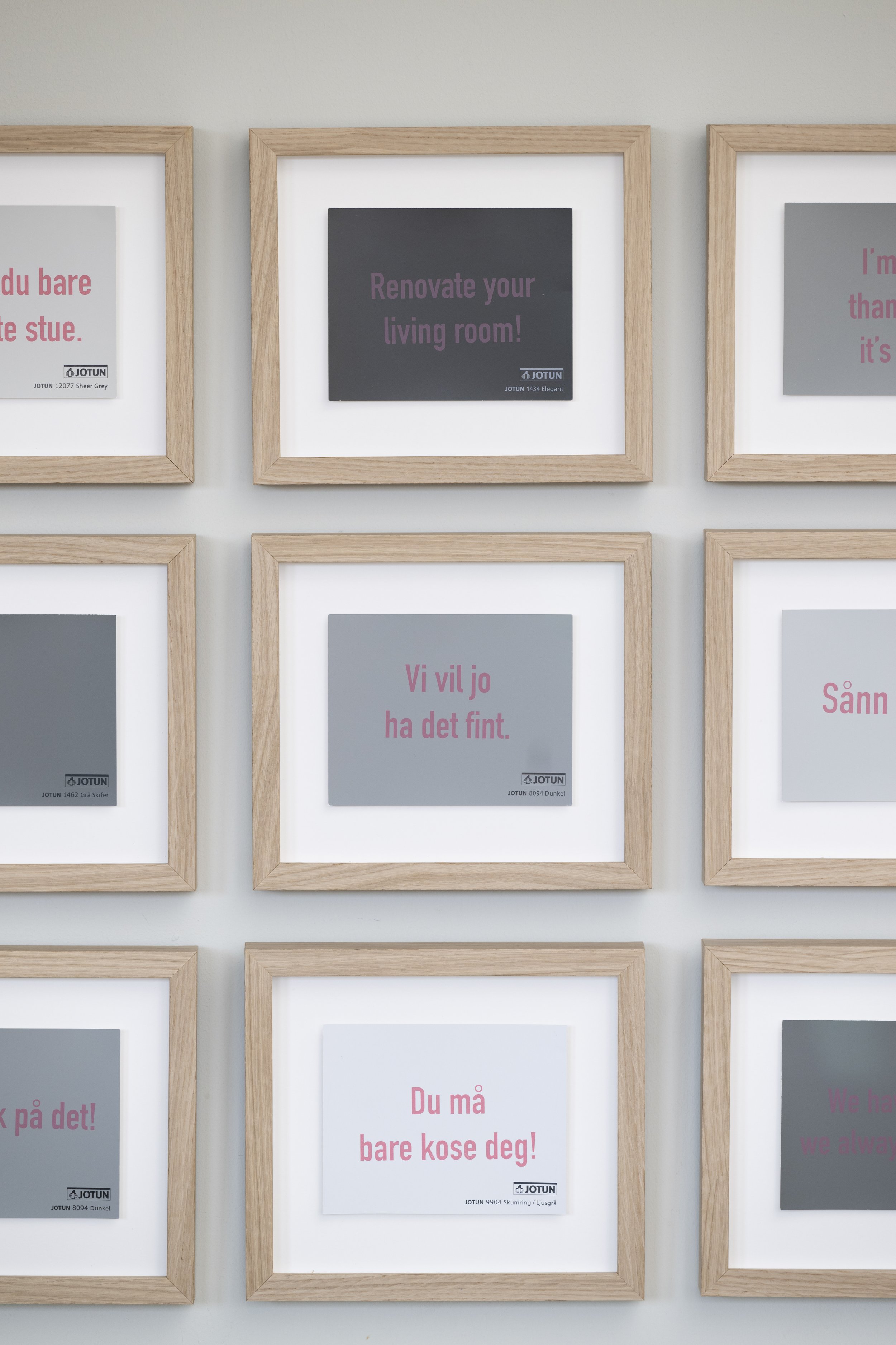 5 Jotun paint sample cards front middle part.JPG