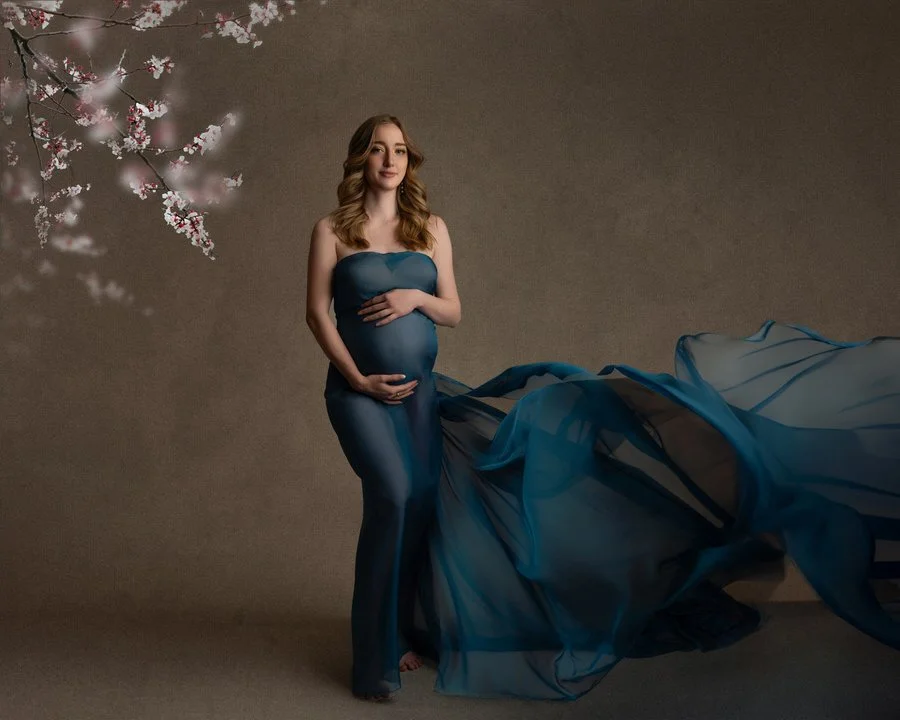 Silk Chiffon - Blue