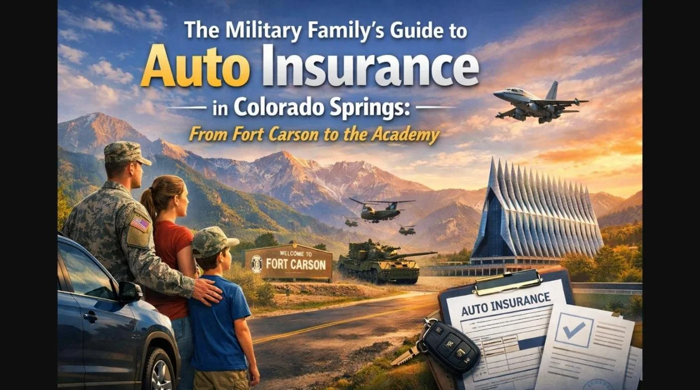 The Military Family’s Guide to Auto Insurance in Colorado Springs: From Fort Carson to the Academy