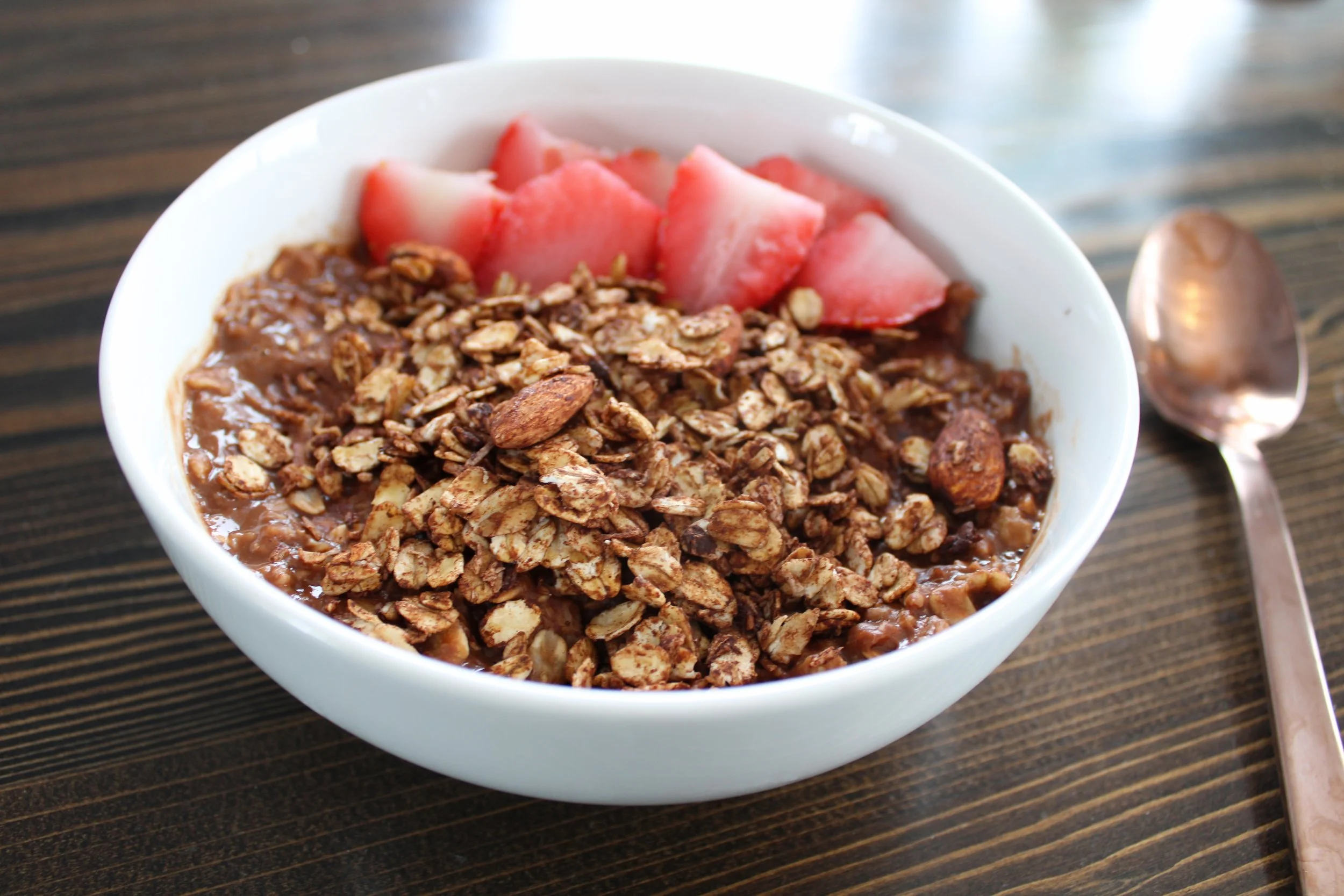 bowl of bear paw with chocolate oatmeal.JPG