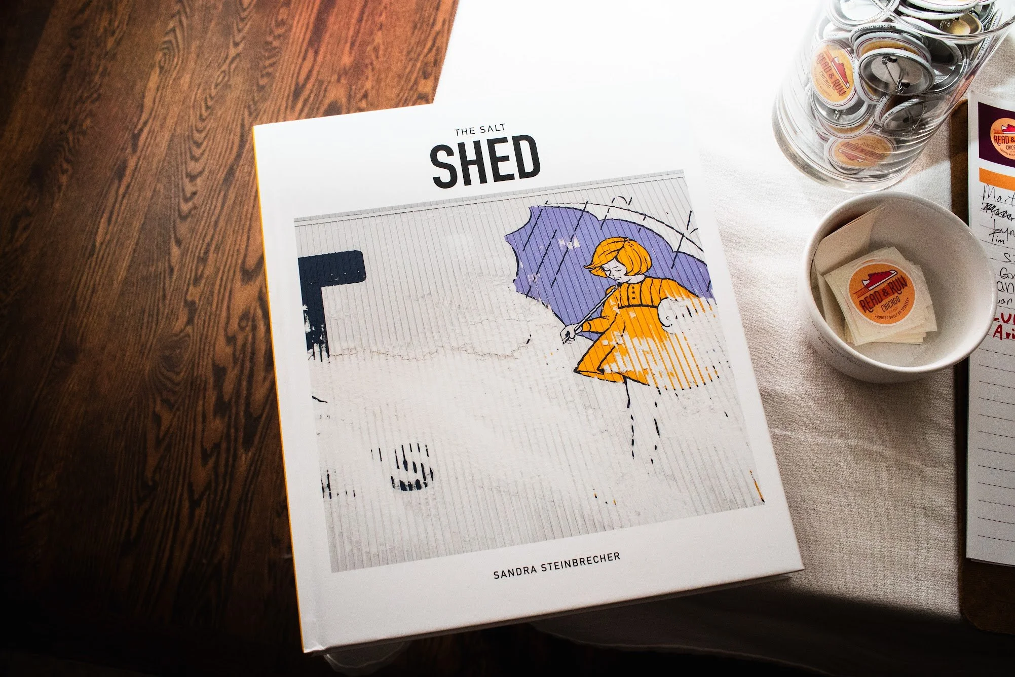 Running Tour of The Salt Shed with Sandra Steinbrecher