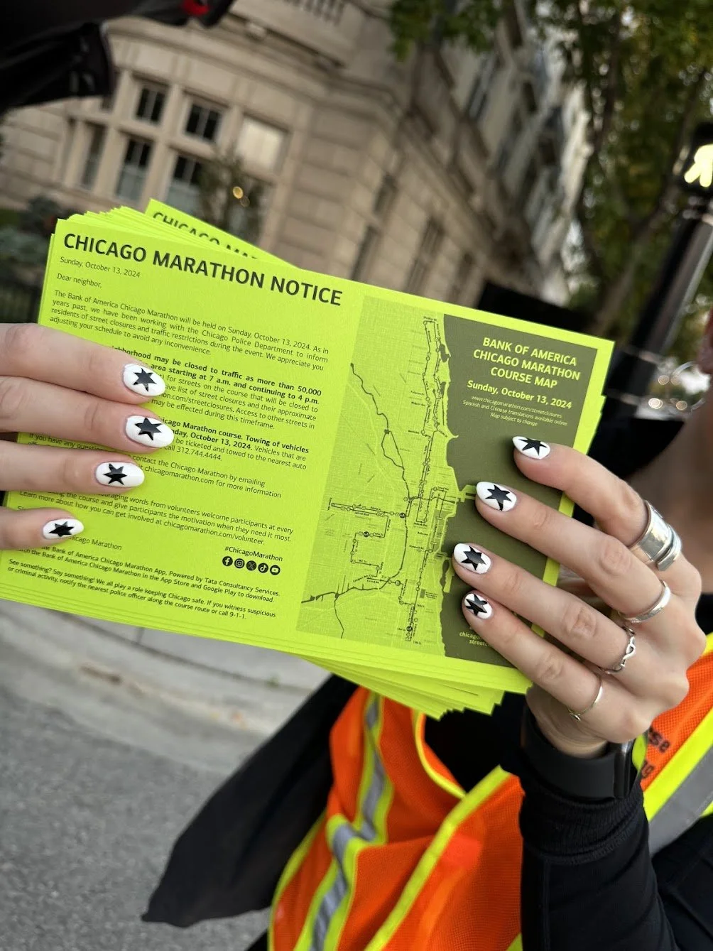 Chicago Marathon Course Map with Nails.jpg