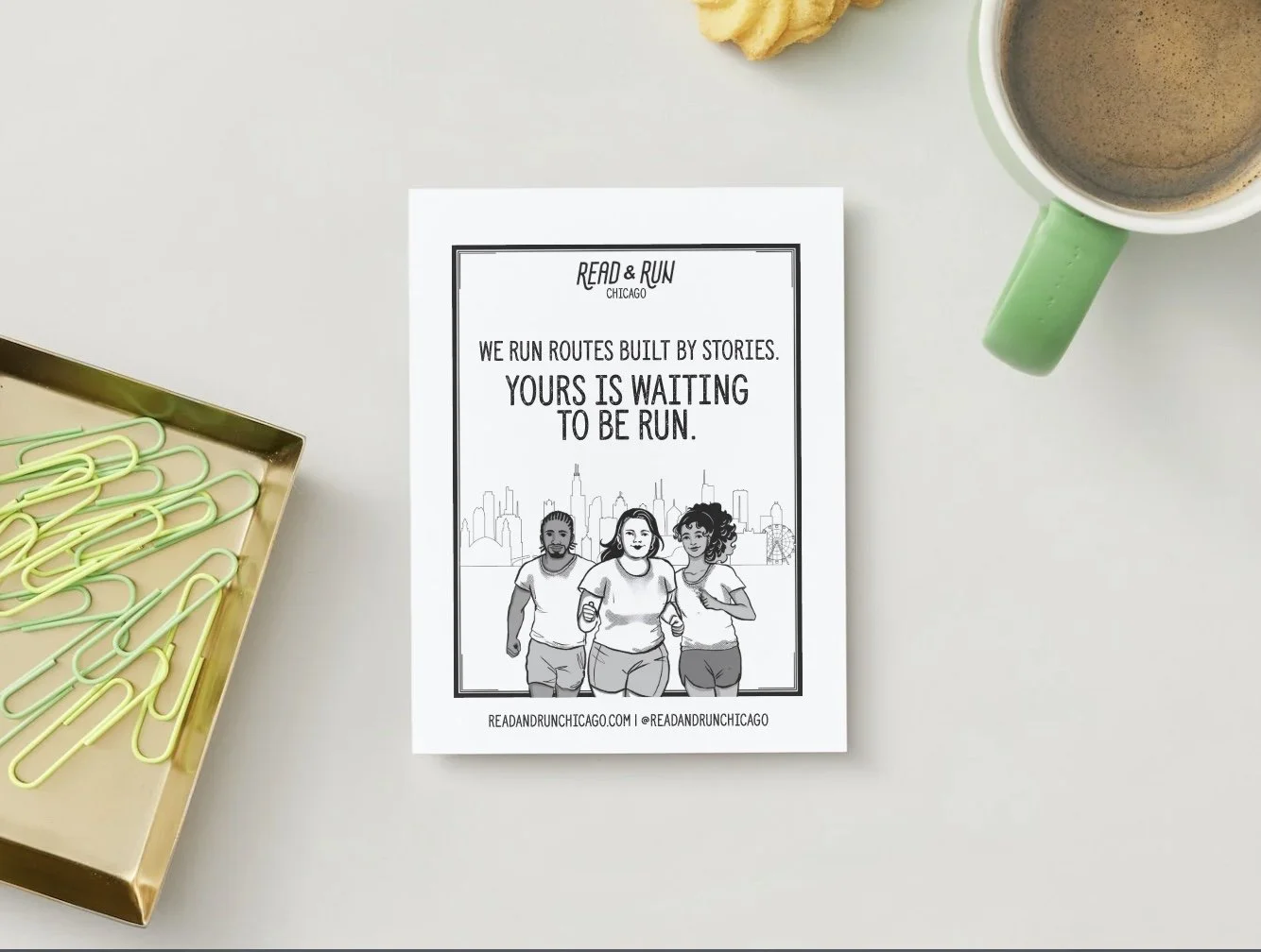 Marathon Encouragement Postcard Writing