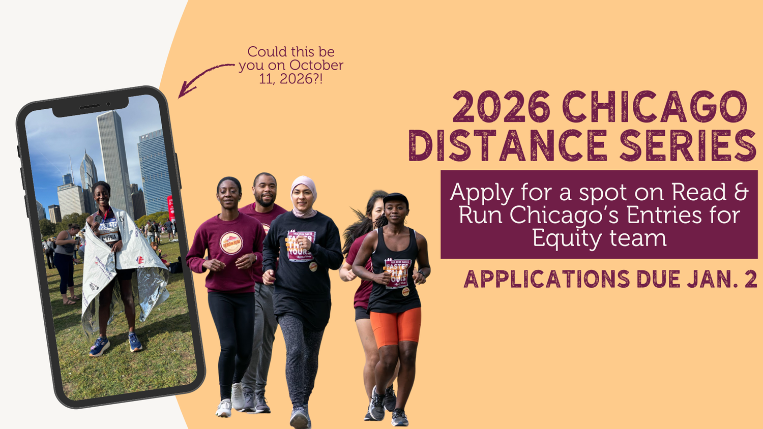 Race the Chicago Distance Series in 2026 with Read & Run Chicago — Read ...
