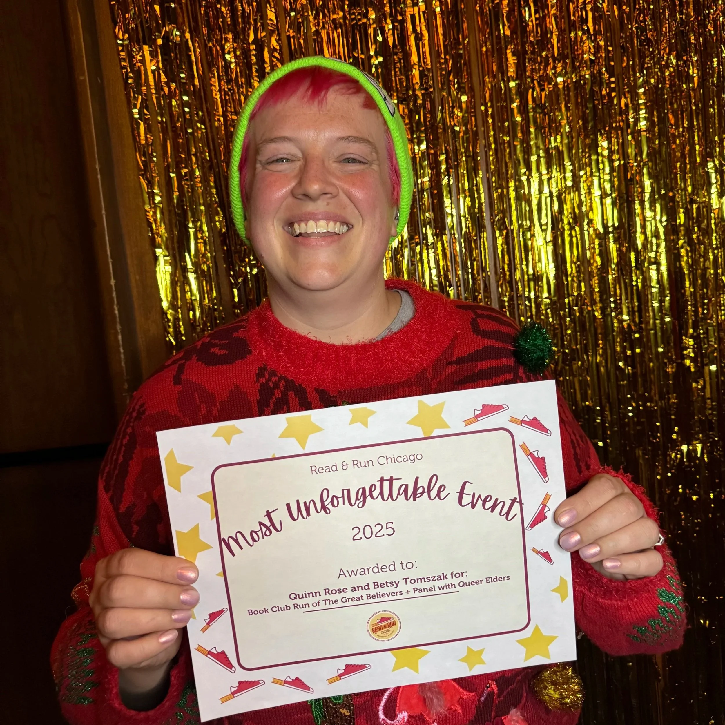 February 2026 Reader &amp; Runner of the Month: Betsy Tomszak