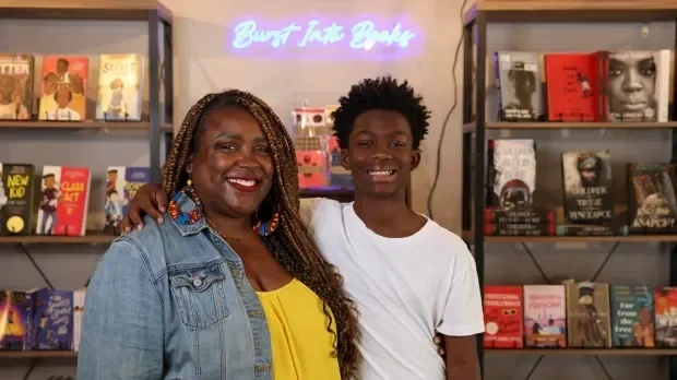 Burst into Books credit to The Chicago Tribune