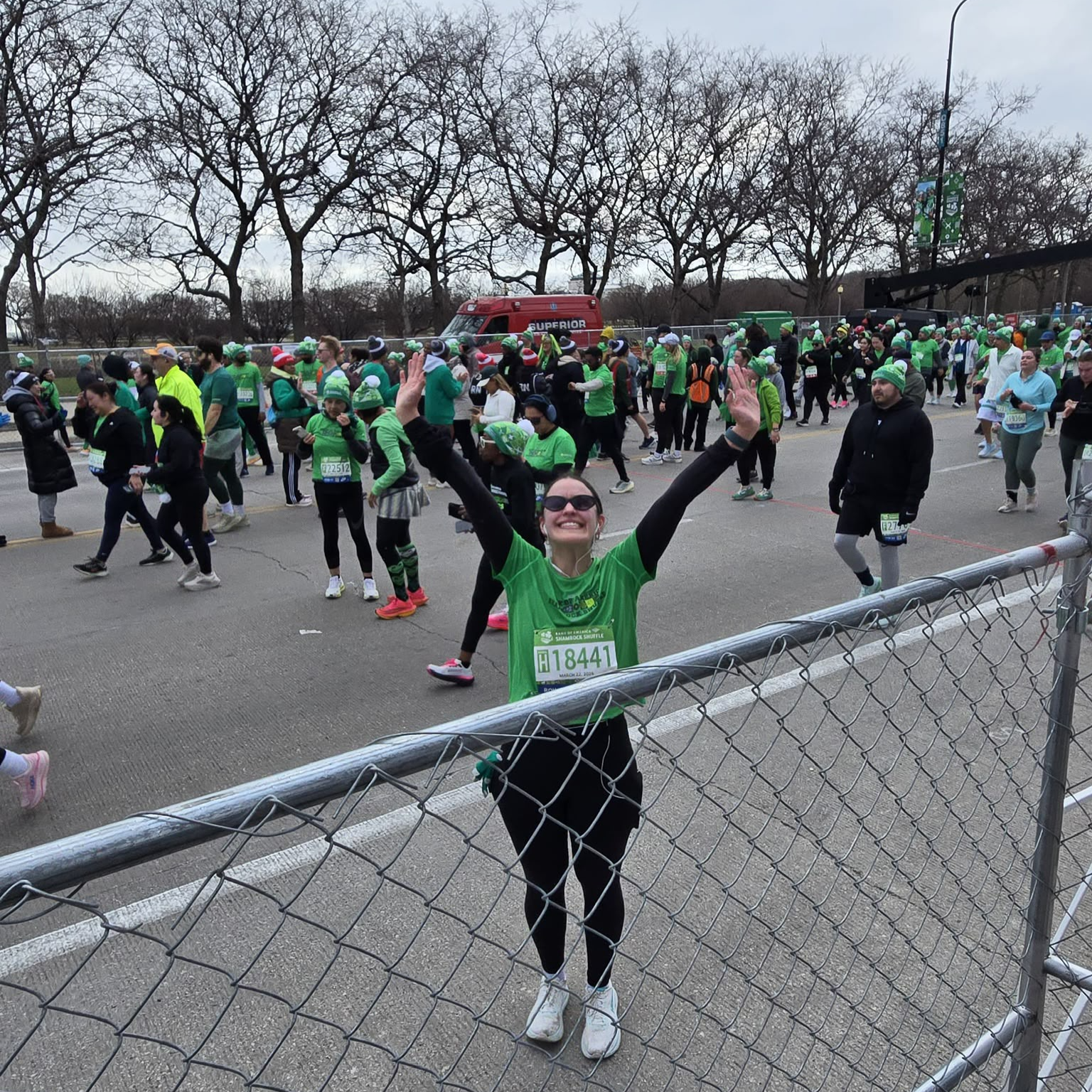 Andrea Serje-Martinez at Shamrock Shuffle