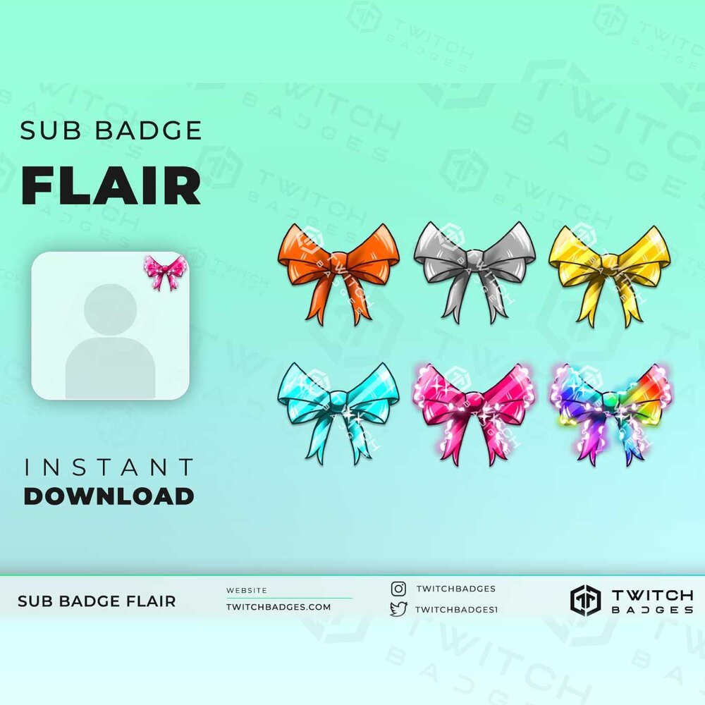 Cloud Twitch Sub Badge Flair | Twitch Sub Badges | Bit Badges | Twitch  Badge Flair