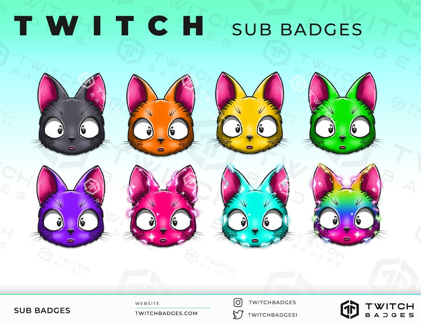 Anime Mushroom Twitch sub badges  Twitchbadges