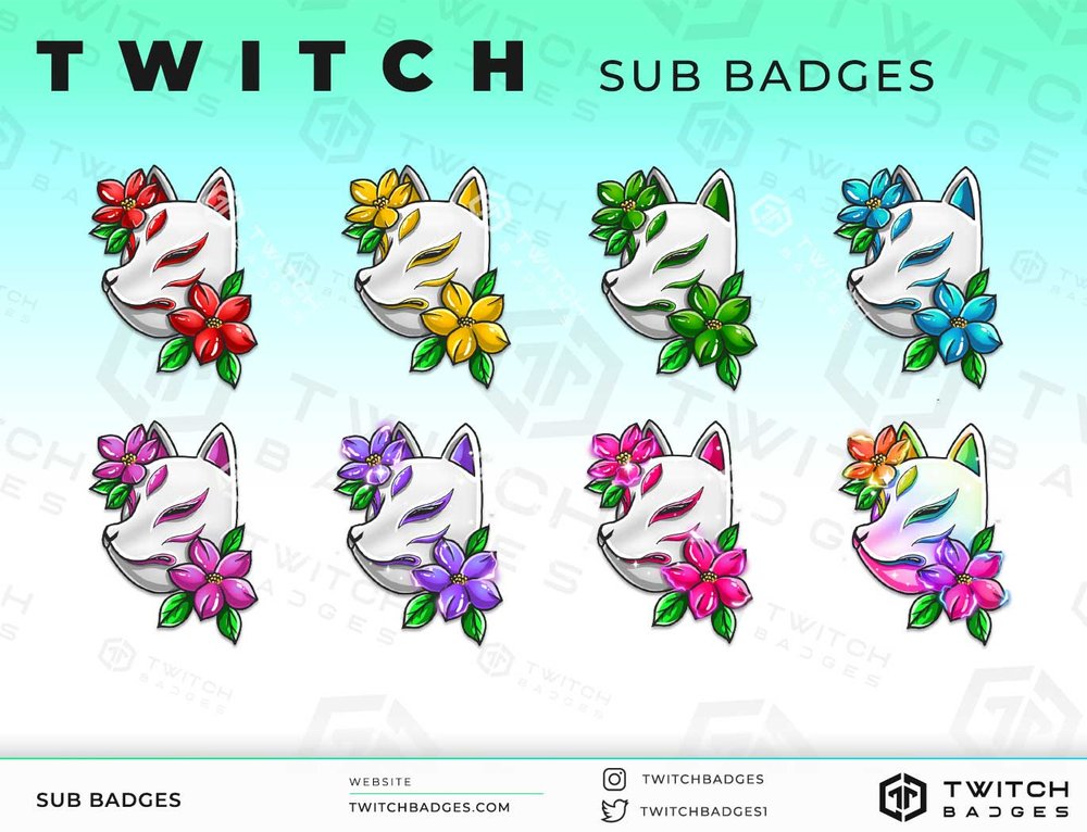 Twitch Badges/ Free Twitch Badges