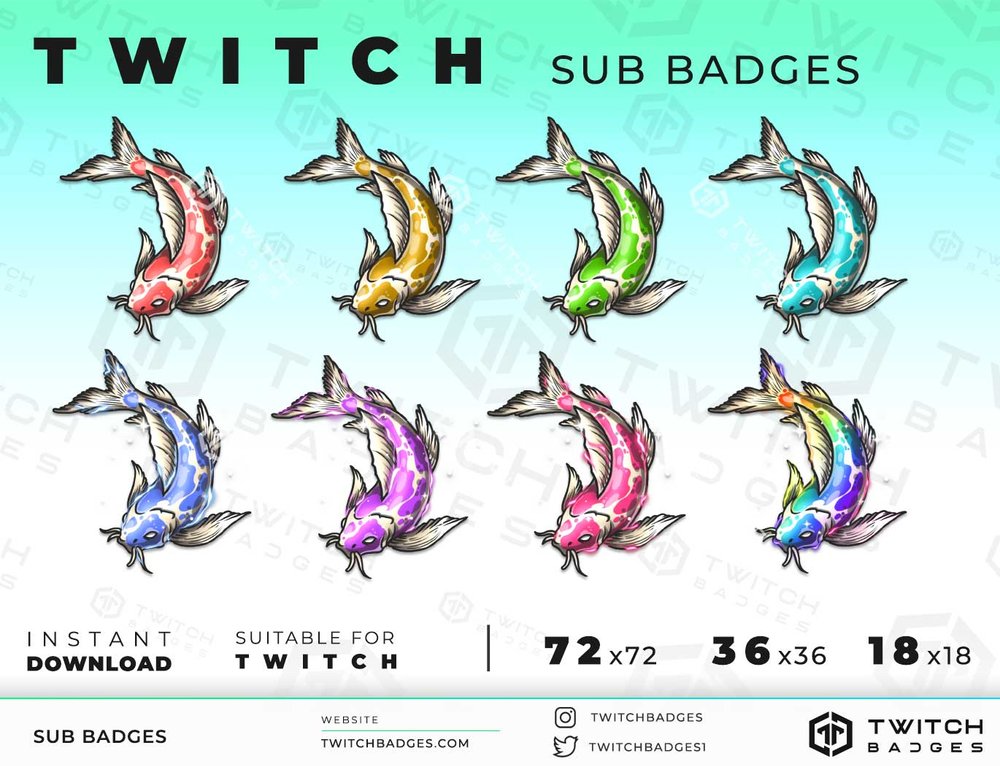 Twitch Badges/ Free Twitch Badges