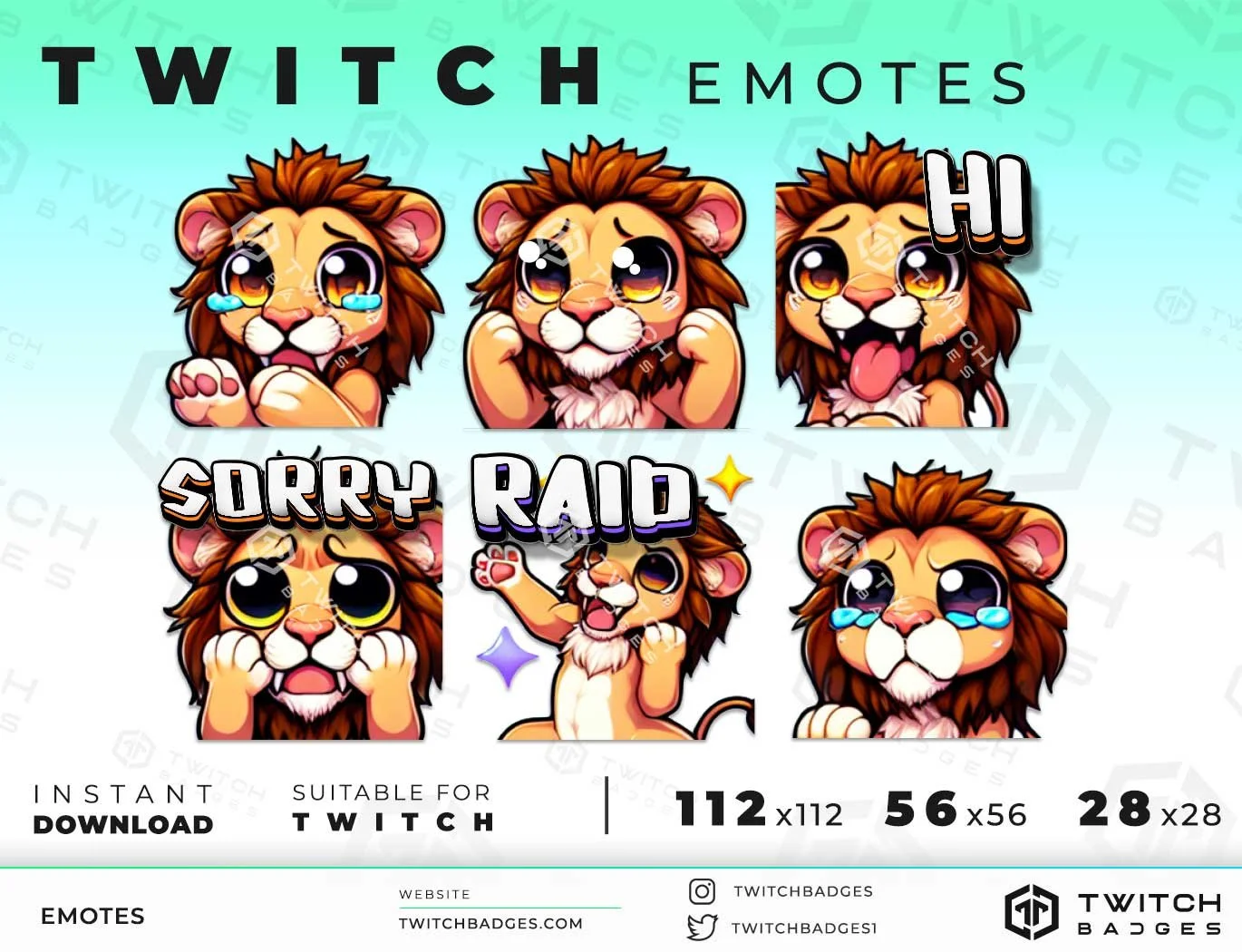 Lion_2 Twitch Emotes