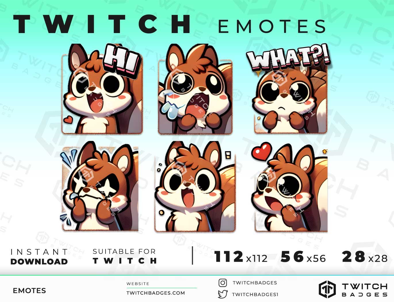 Squirell_2 Twitch Emotes