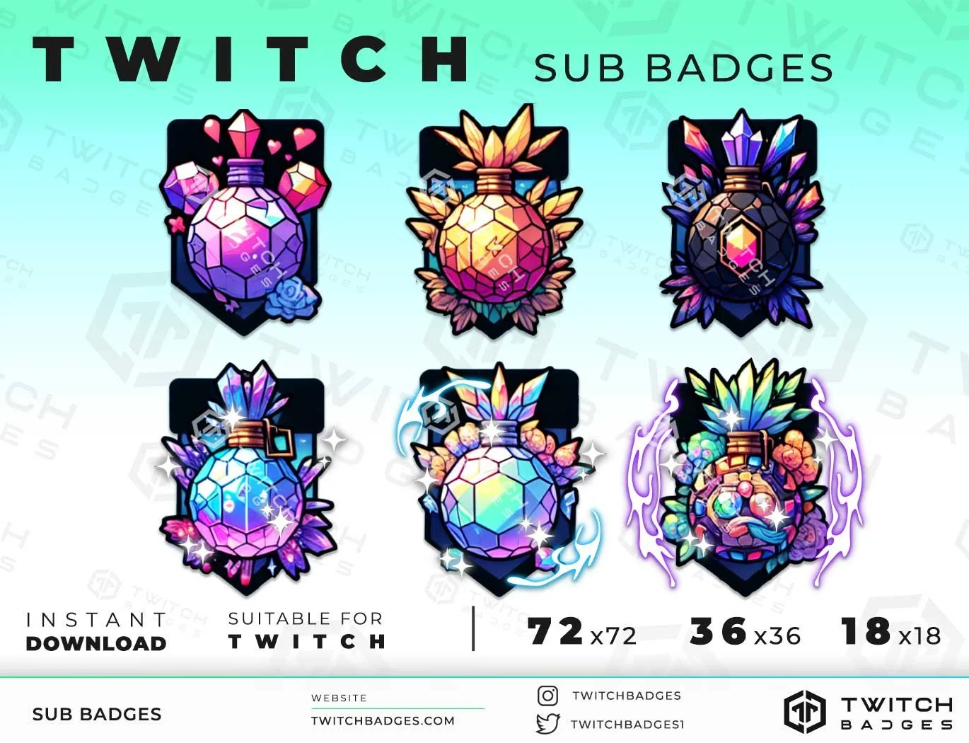 Twitch Sub Badges Grenade_3