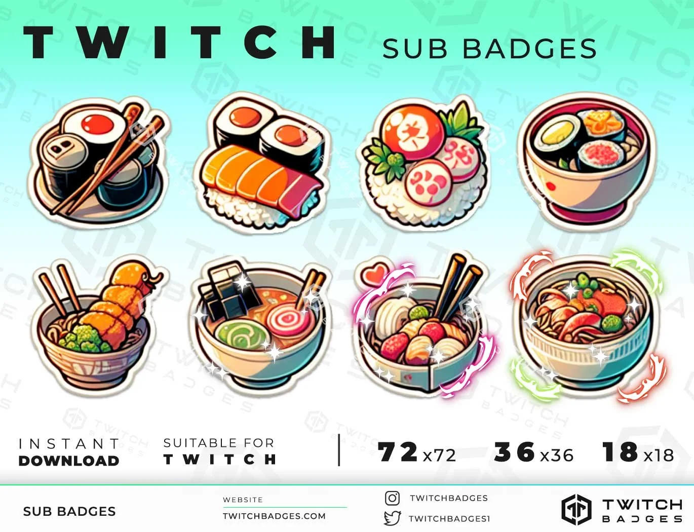 Twitch Sub Badges Ramen_2
