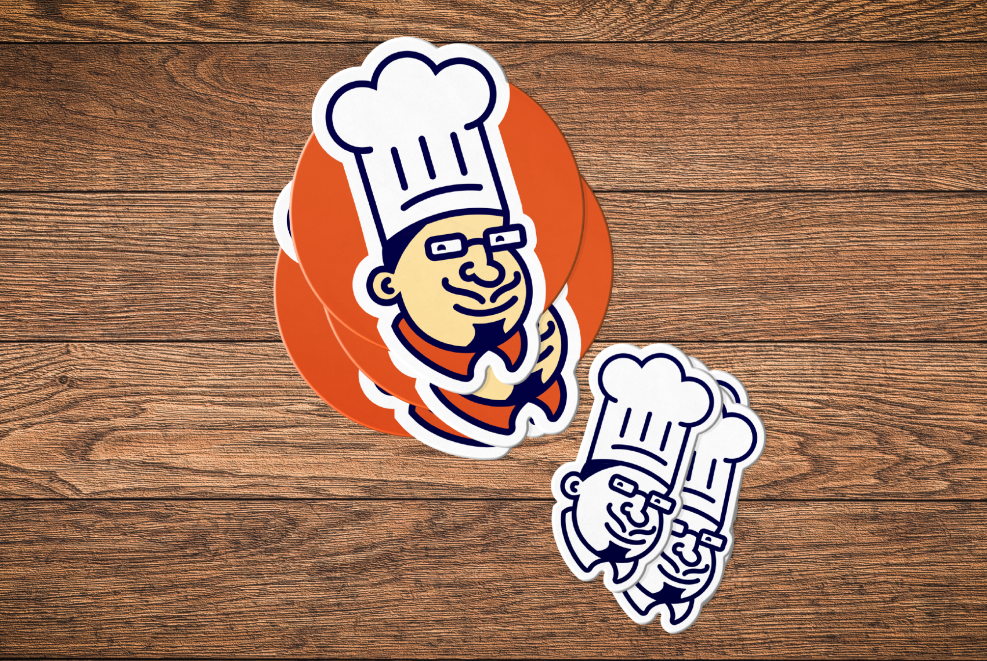 New Franco's branded stickers.