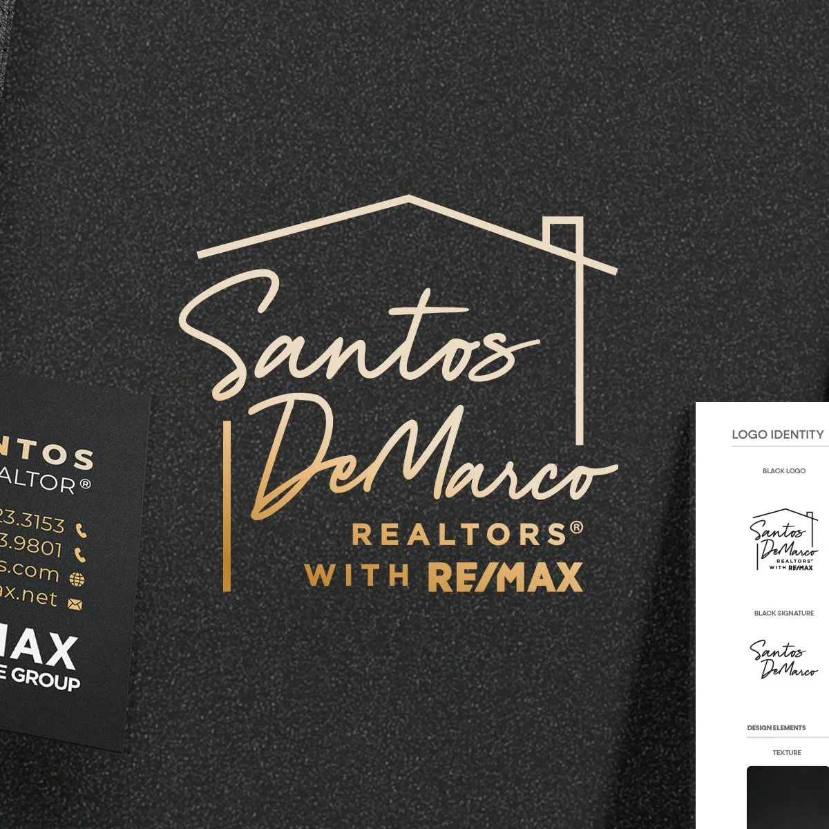 Brand Identity: Santos DeMarco Realtors 
