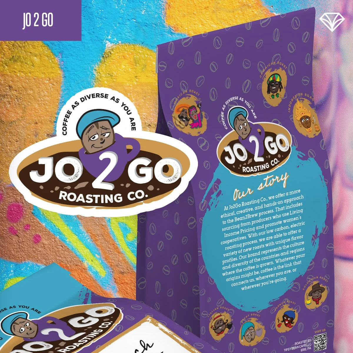 Brand Identity: Tipsy Bean Cafe