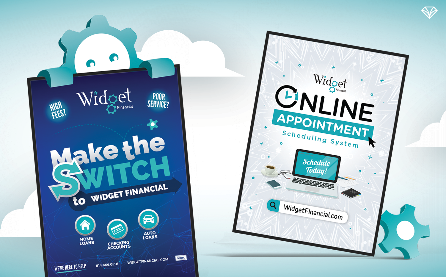 Brand Identity: Widget Financial