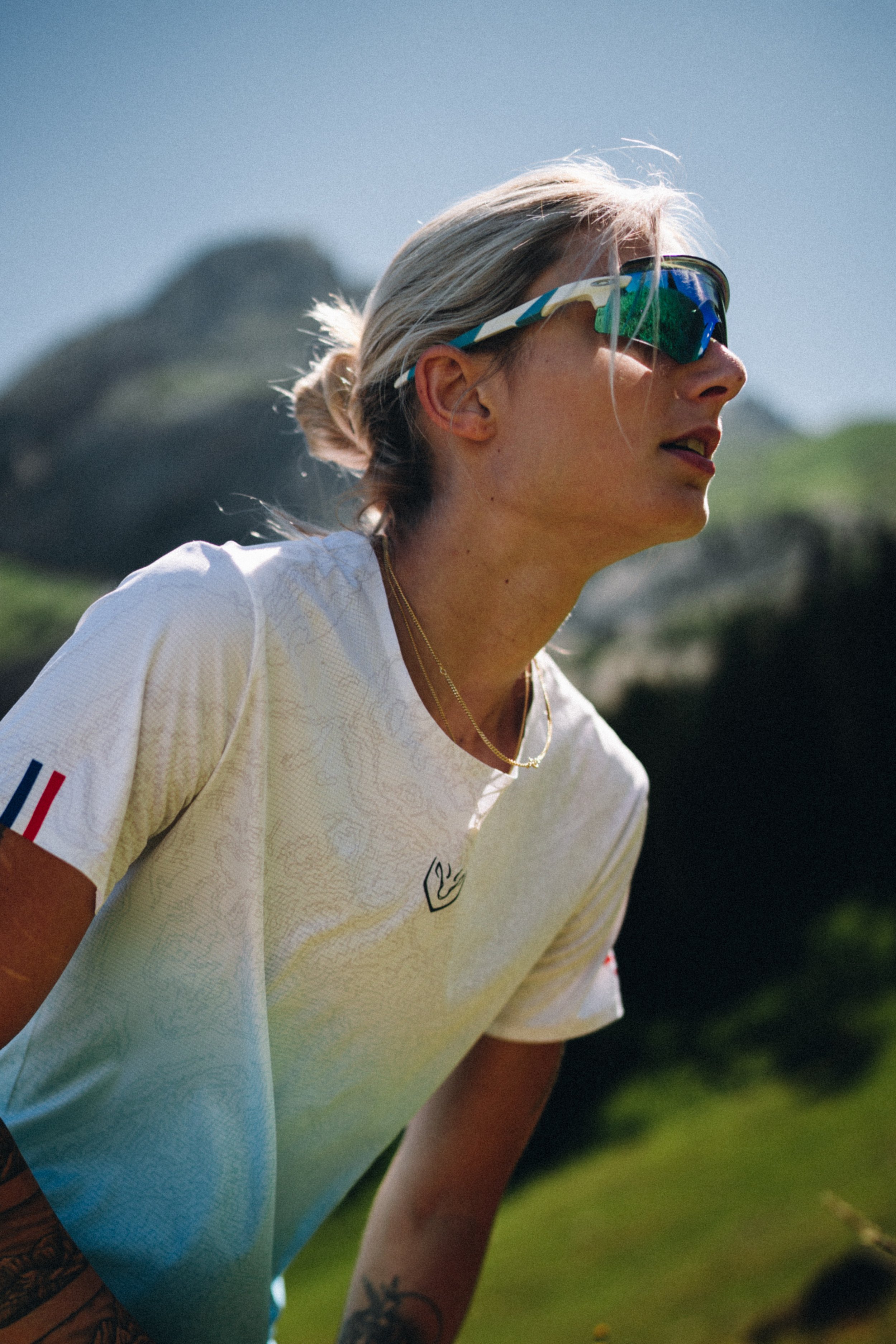 Nouchka Diet en train de courir avec Chamois Gang