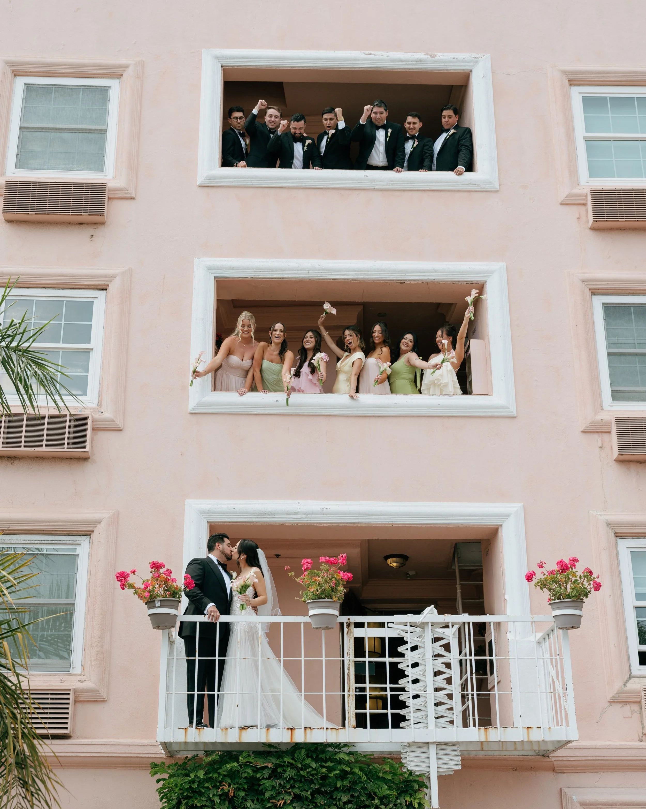 Pastels by the Pacific, with some extra personality! 🍋

Set against the iconic pink walls and coastal views of La Valencia Hotel, Mallory + Roel&rsquo;s wedding was our take on a spring garden celebration: butter yellow, blush, coral, pink, and crea