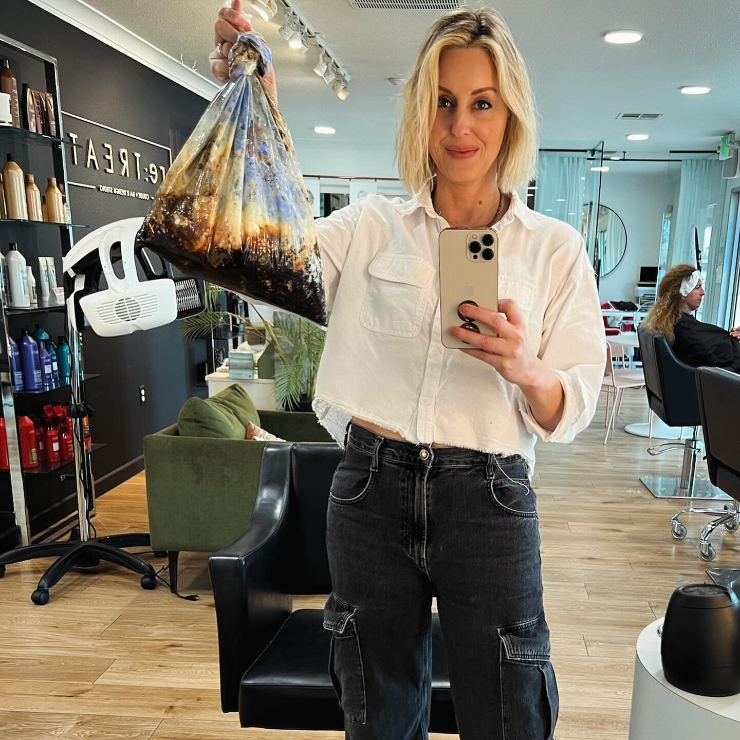 Join us on our journey to a greener future! ♻️🌎✨

At our salon, we take waste seriously and are committed to making a positive impact on the environment. Every day, we go above and beyond to ensure that our waste, from hair color chemicals to foils 