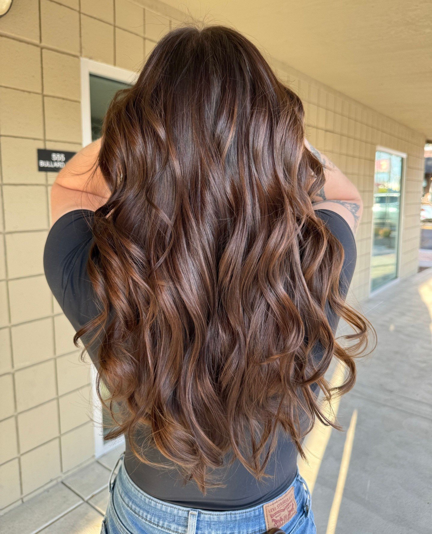 ✨ Stylist Spotlight: Brittany ✨⁠ @brittjo.stylist⁠
⁠
Check out her amazing work as she flawlessly toned it from brassy blonde to brunette. Be ready to be wowed by her expertise and attention to detail! 🌟⁠
⁠
Swipe to see the mesmerizing before and af