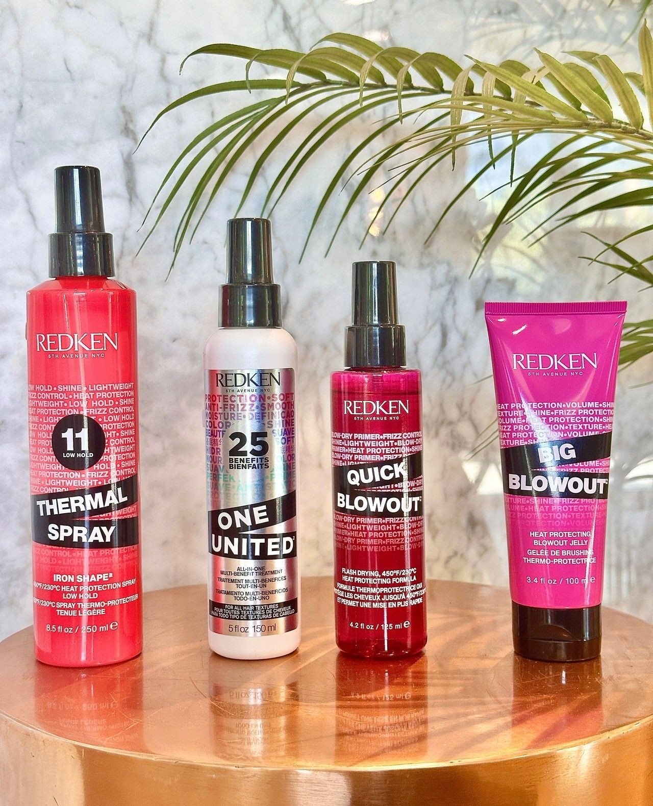⁠
✨ It's Treatment Tuesday, and we're excited to showcase our 4 FAVs &amp; Top Sellers from Redken! 💇&zwj;♀️✨⁠
⁠
- Quick Blowout Spray: Say goodbye to lengthy blowout sessions! Achieve a speedy, glossy finish with this must-have spray. 💨⁠
⁠
- Big B