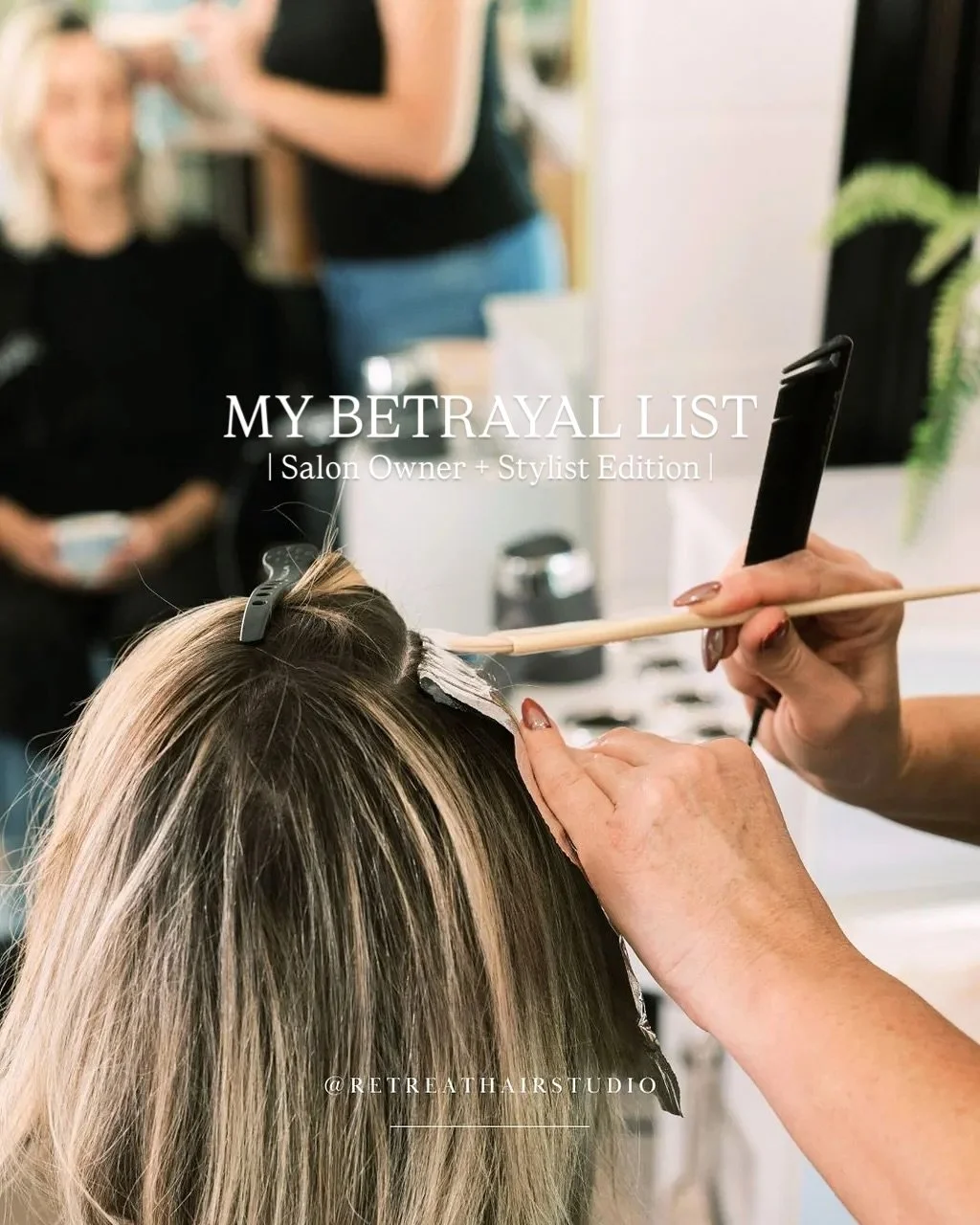 On the bright side, we&rsquo;ve definitely seen it all, so there&rsquo;s basically nothing that could scare us away at this point 🤪&nbsp;Anything else I missed?? 

#betrayallist #betrayallisttrend #allinclusivesalon #559hairstylist #559hair #559hair