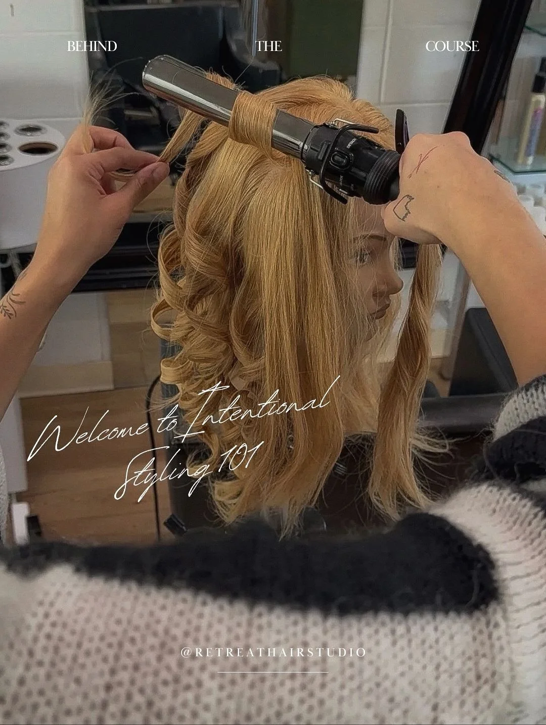 Class is in session, no surprise there&nbsp;😉

Today, we dove into the art of intentional styling. It&rsquo;s not just about creating trending looks, but it&rsquo;s about understanding the nuances that make each style last comfortably. From the subt