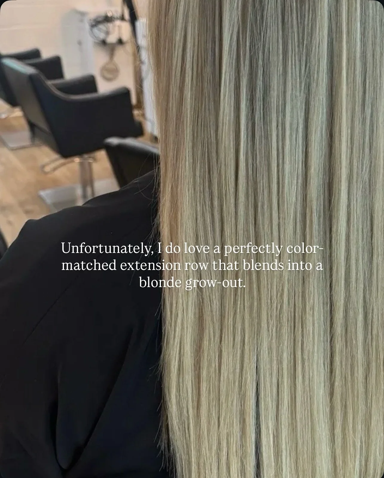 We&rsquo;ll be the ones to say it: sometimes all you need is one perfect row of extensions to give your hair the volume + length you&rsquo;ve been dying for. 

Not necessarily a full head or a budget that costs a small fortune. It&rsquo;s really abou