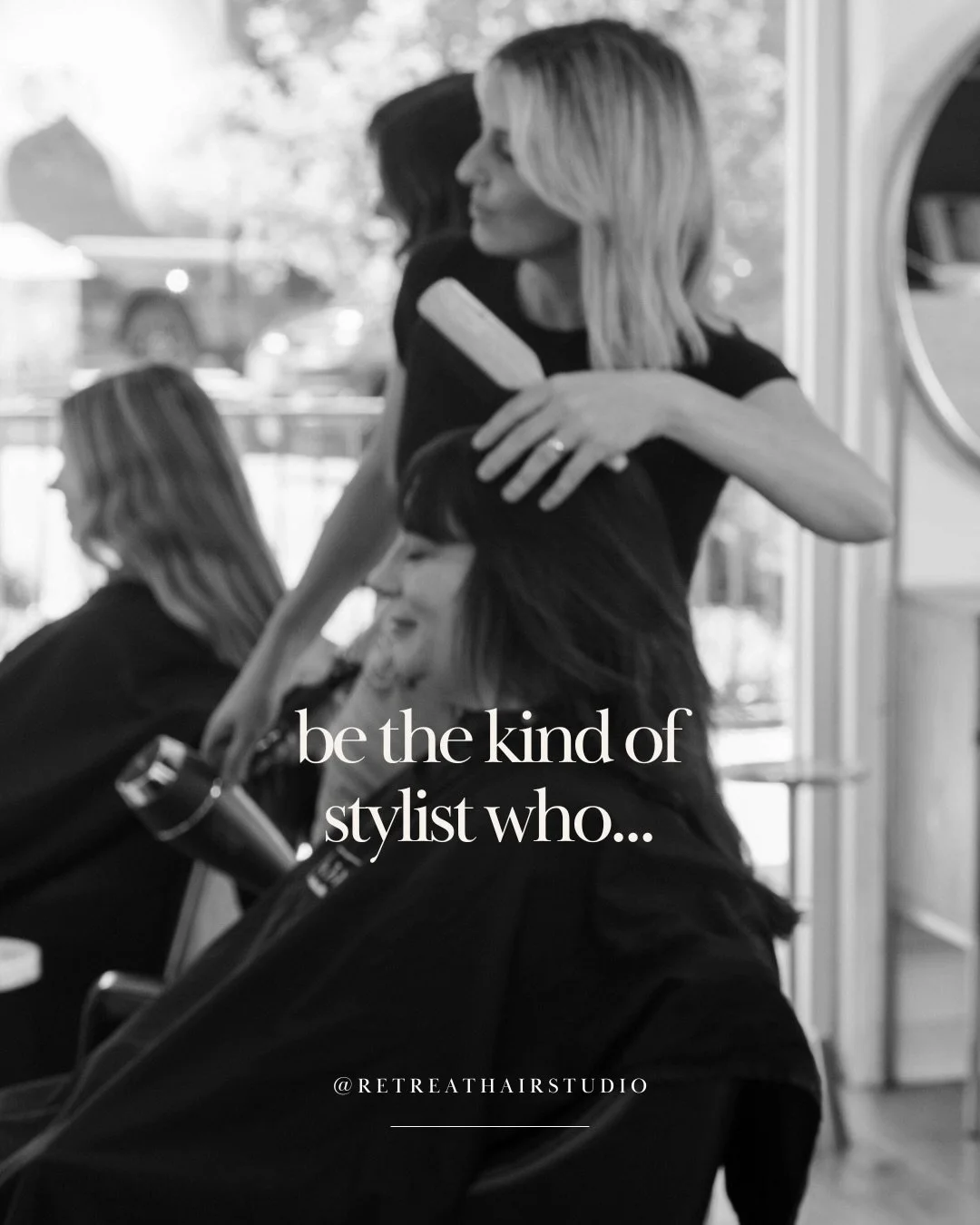 This one&rsquo;s really only for the stylists who want more than just a job. More meaning. More connection. More purpose in what you do every day.

You care about your craft, not just how your clients look on your grid. You lift others up instead of 