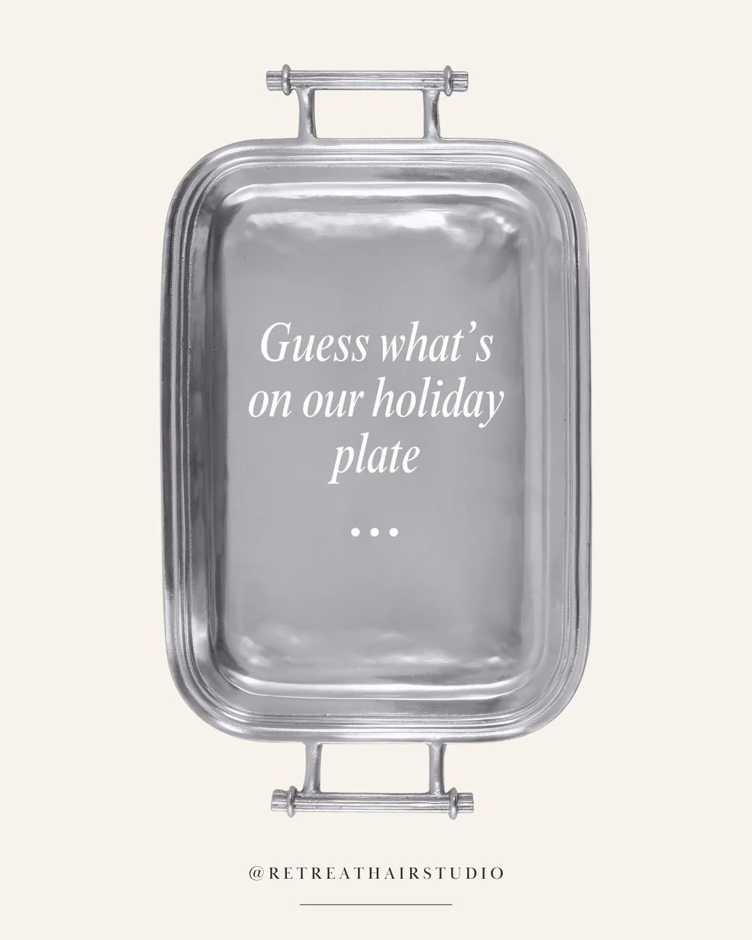 What&rsquo;s on our holiday plate this year? 🍽️✨ It&rsquo;s the salon products we can&rsquo;t get enough of, like the Davines Gift Sets @davinesofficial , guaranteed to be the most coveted gifts for any beauty lover in your life&hellip; or the perfe