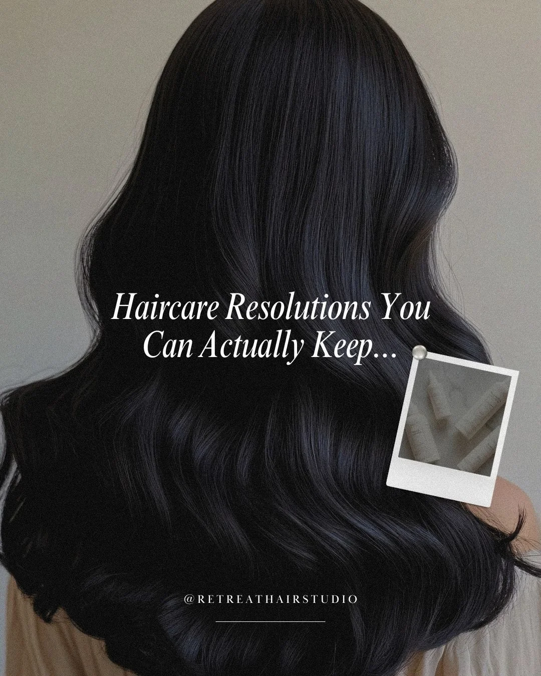 If you haven&rsquo;t heard&hellip;New Years resolutions are out this year, and haircare resolutions are in! 🪩✨ These simple, repeatable tweaks to your haircare routine are about refinement, not restriction.&nbsp;

Most hair damage doesn&rsquo;t come