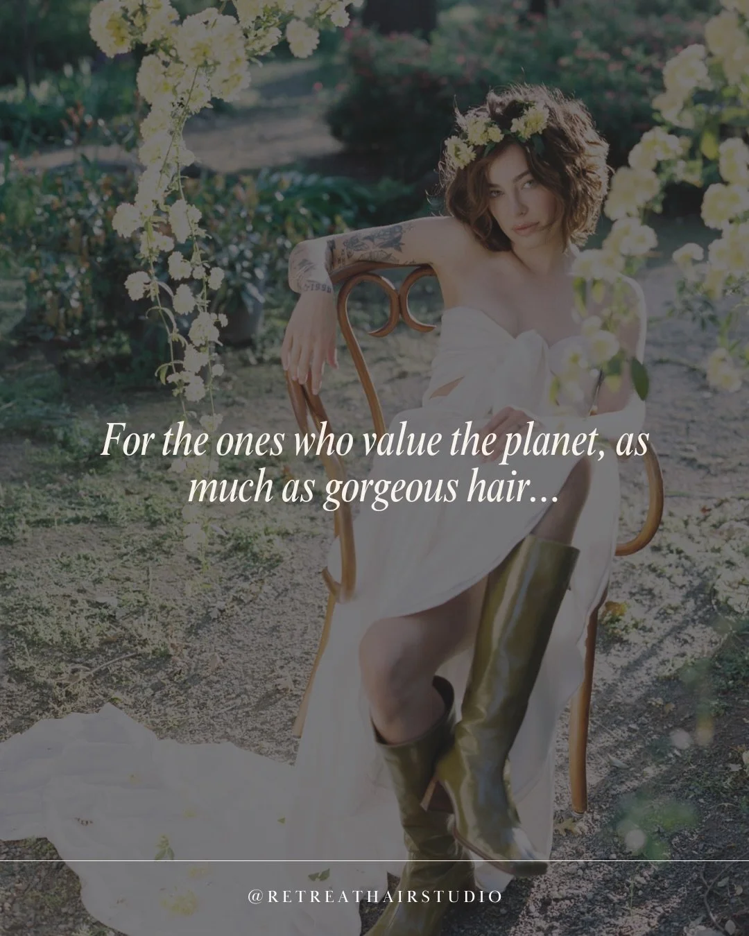 Experience the perfect blend of a salon that cherishes both your hair and the planet.