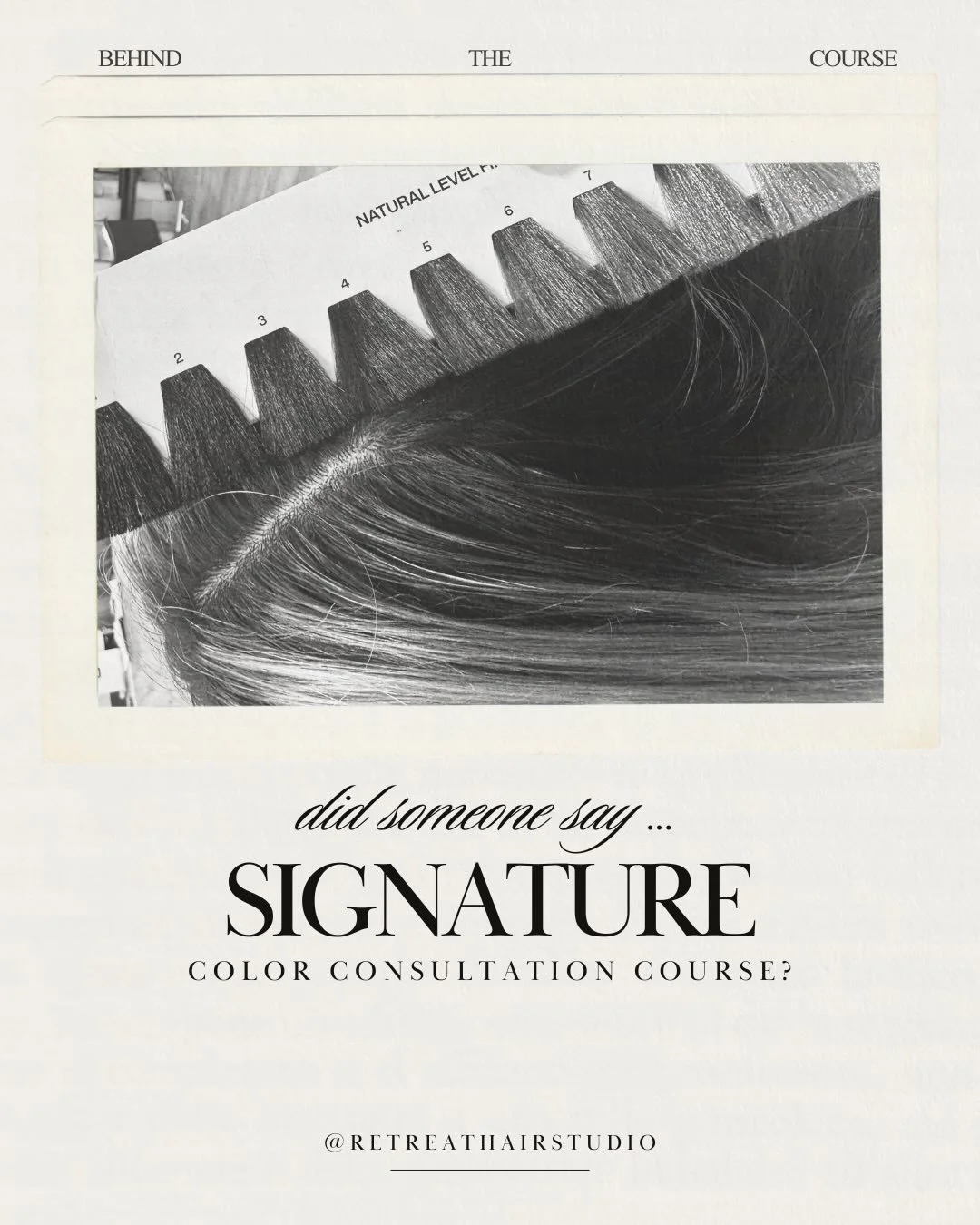 Exciting news!!📣
Our team recently upped our game with the Signature Color Consultation Training. You can now book your personal Signature Color Consultation with any of our talented stylists! 

🥳 Just click the link in our bio and discover which t