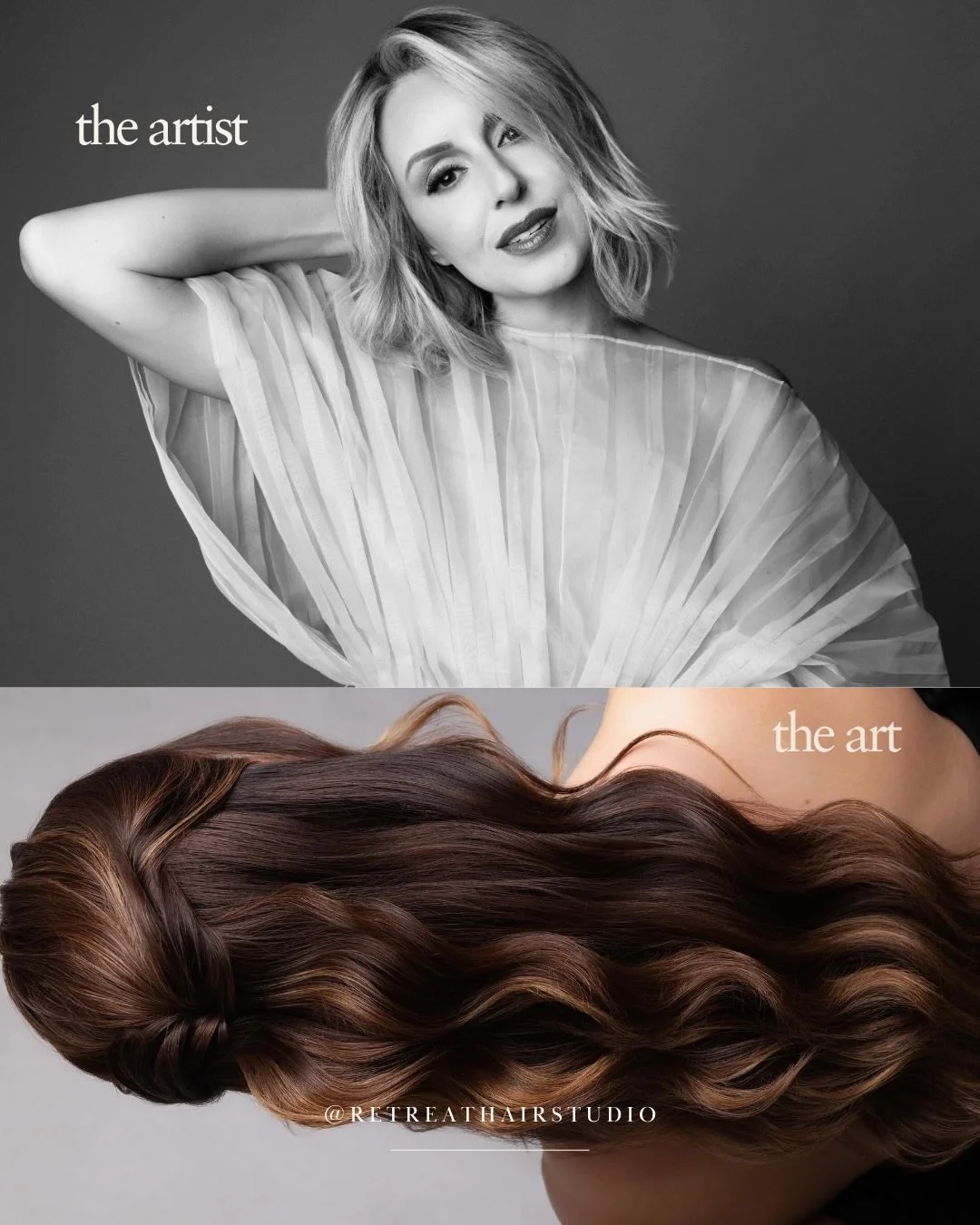 Meet the artist and experience their work. 

If you&rsquo;re unsure which stylist is the best fit for you, we invite you to explore our stylists&rsquo; Instagram portfolios and schedule a consultation to begin your custom hair journey.

Here&rsquo;s 